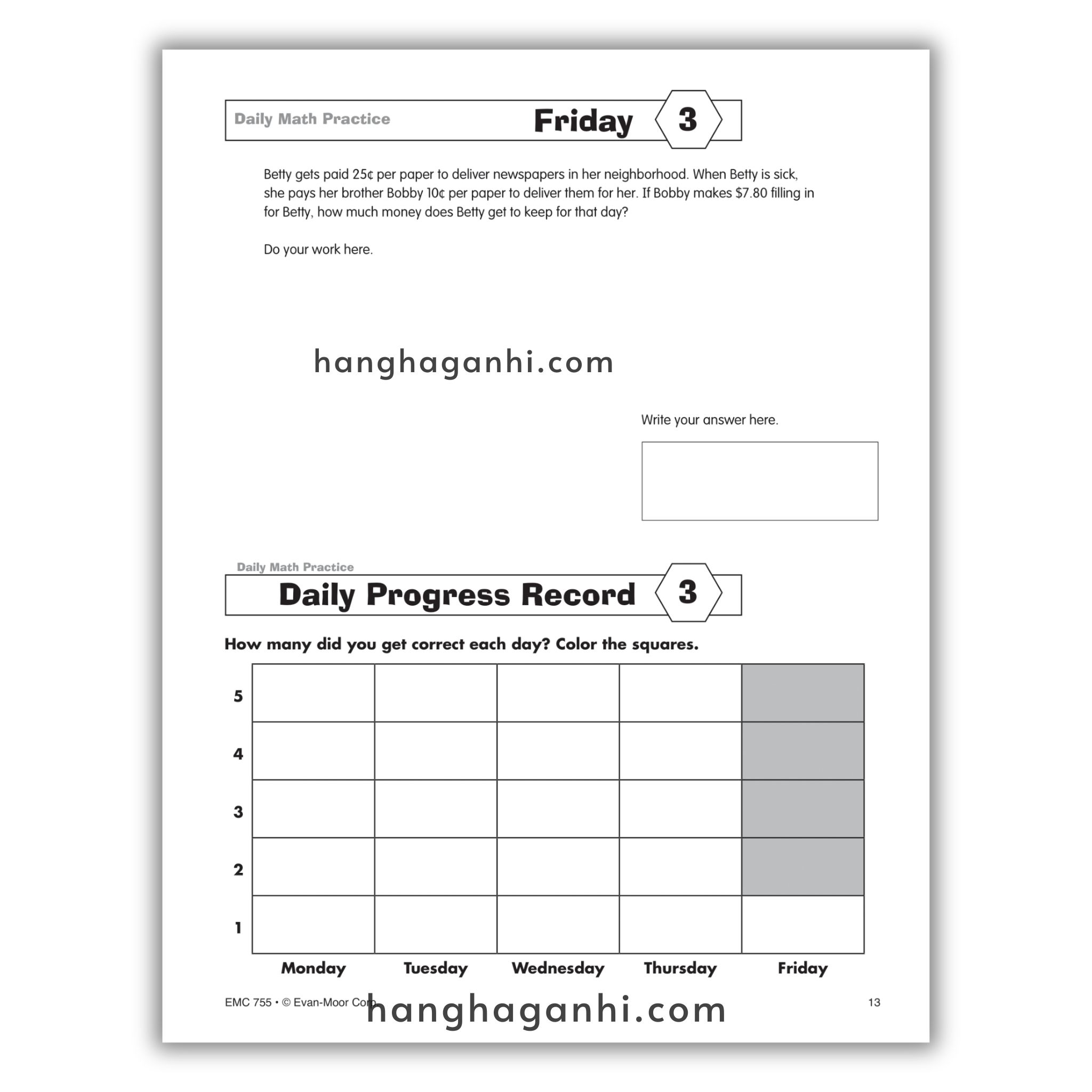 Daily Math Practice Grade 6- Sách Toán Tiếng Anh cho bé lớp 6_thumbnail_3