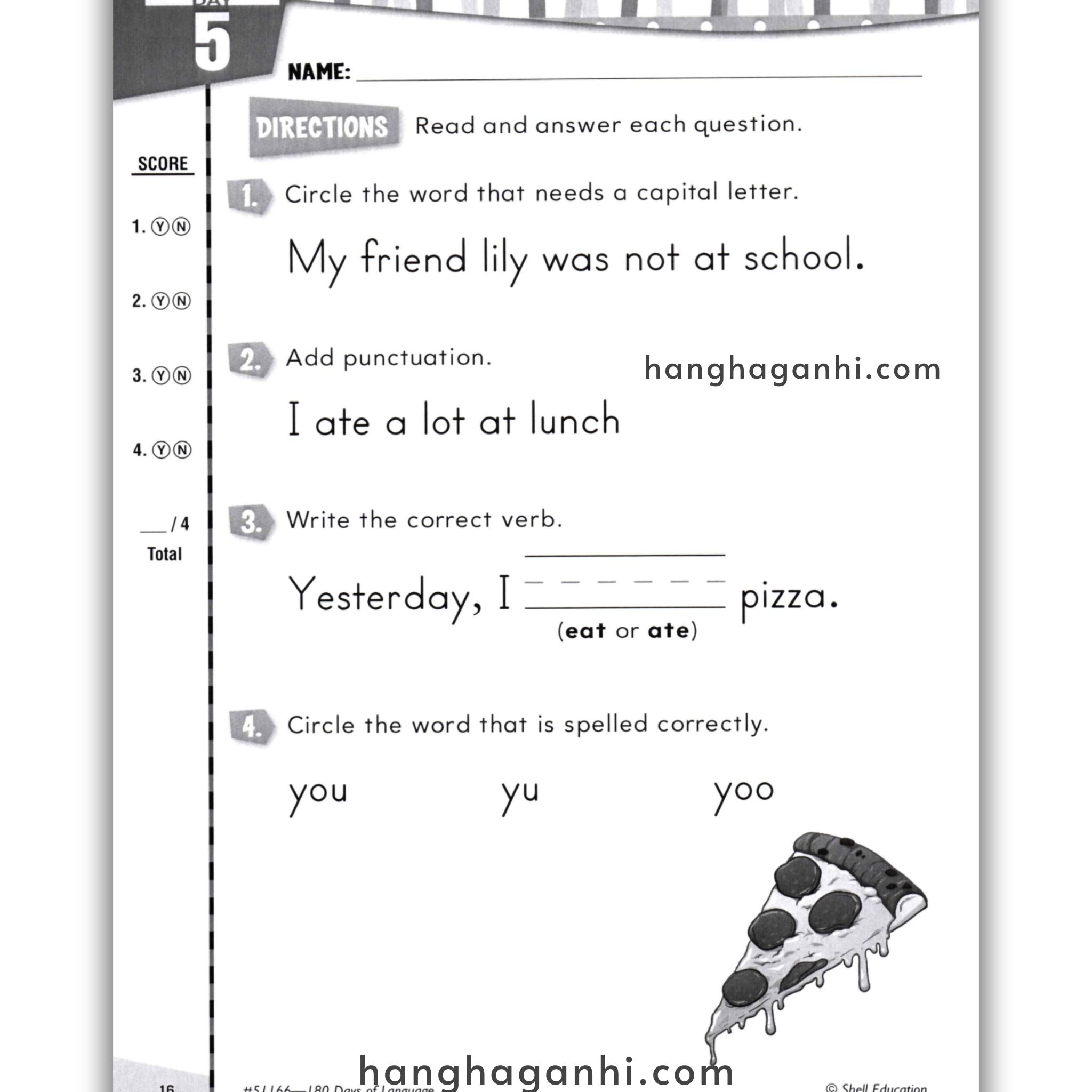 Sách 180 Days Of Language Grade 1_thumbnail_5