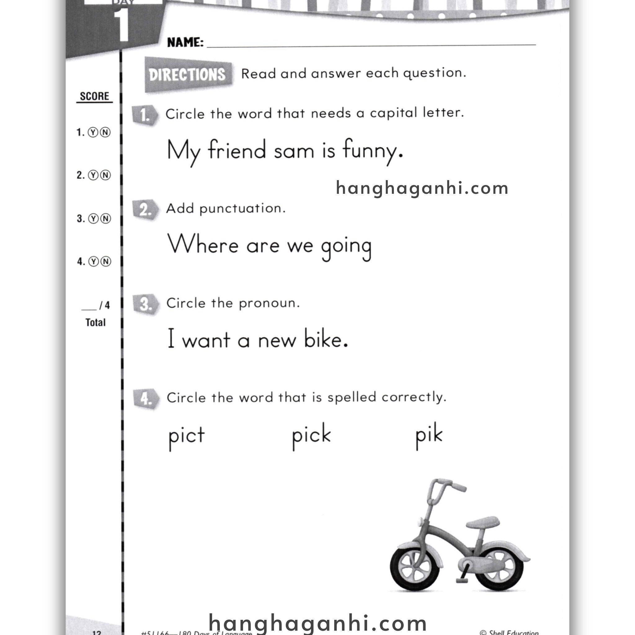 Sách 180 Days Of Language Grade 1_thumbnail_8