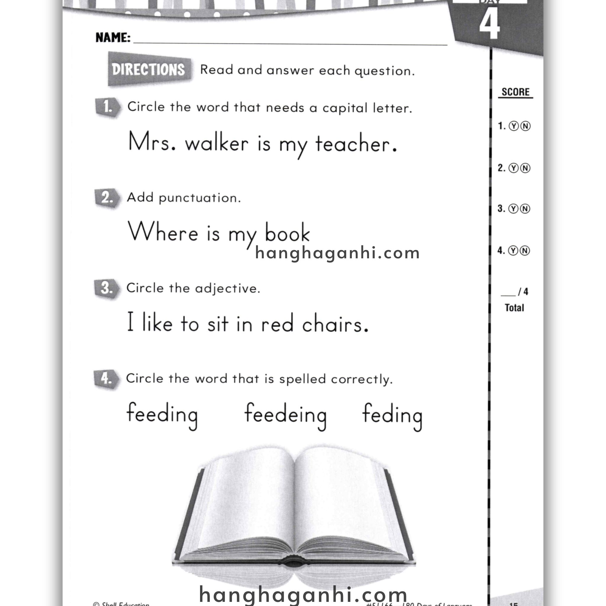 Sách 180 Days Of Language Grade 1_thumbnail_4