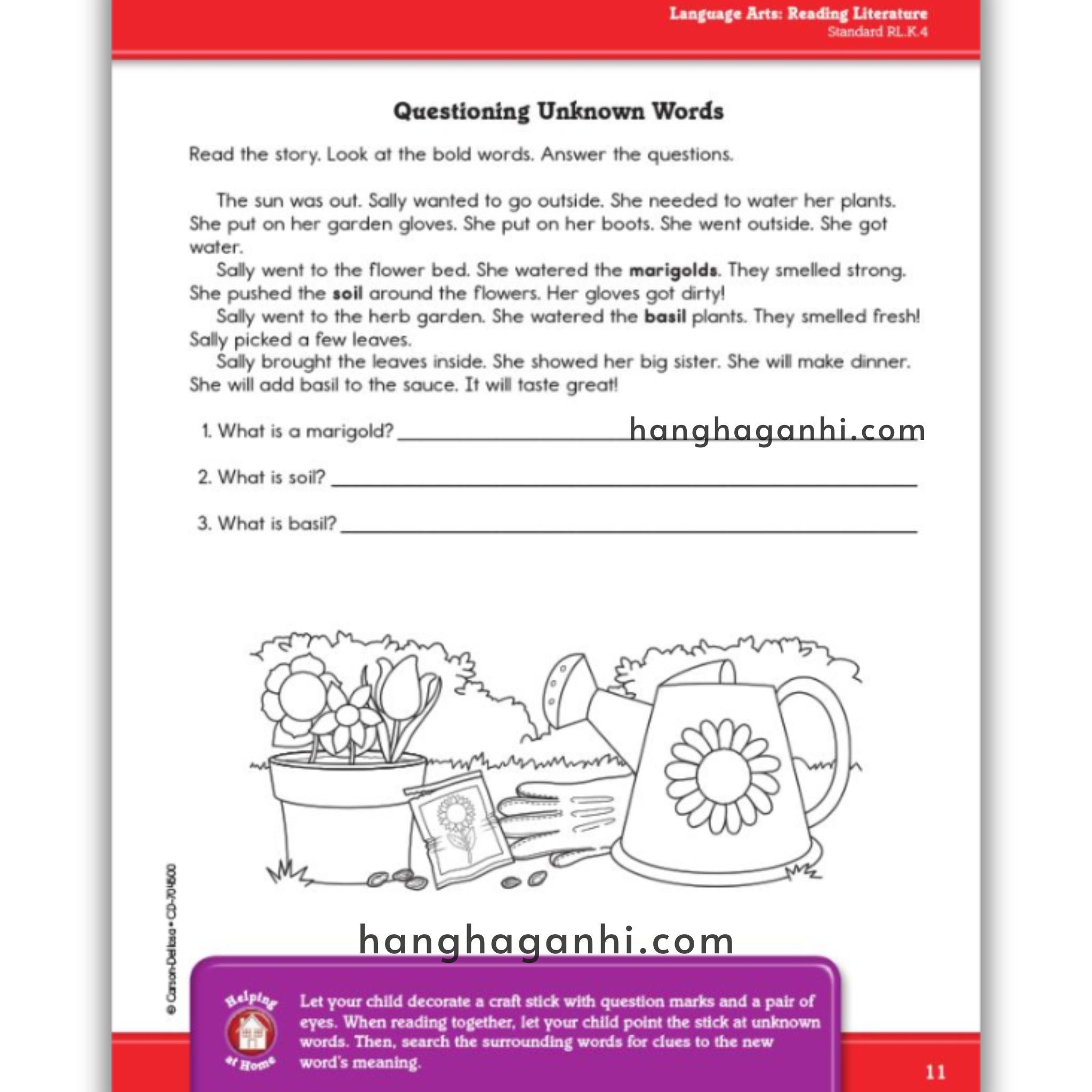 Sách Common Core Language Arts and Math Resource Book Grade K_thumbnail_3