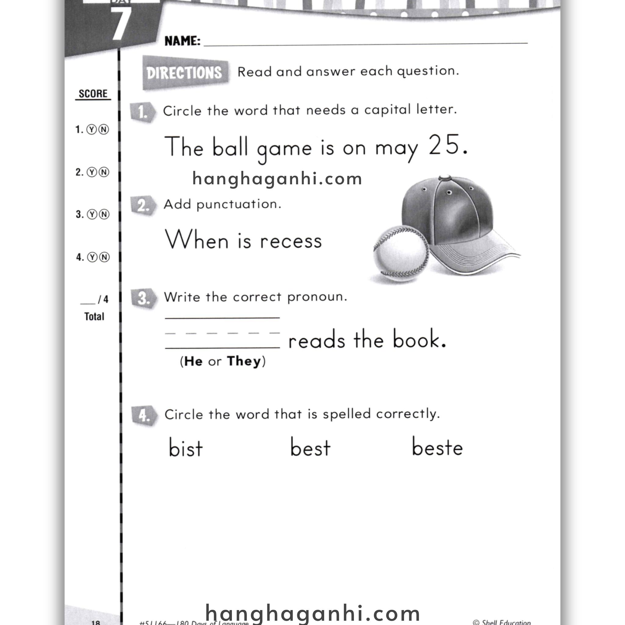 Sách 180 Days Of Language Grade 1_thumbnail_7