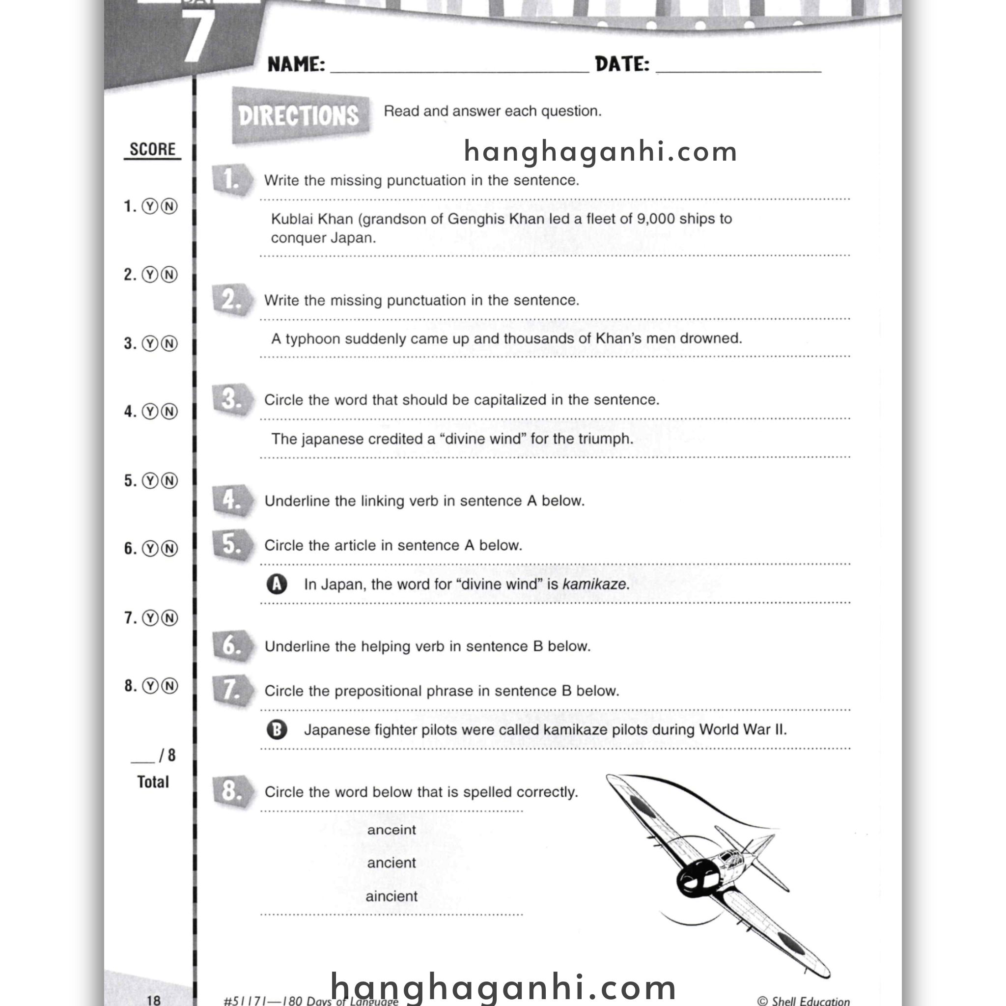 Sách 180 Days Of Language Grade 6_thumbnail_9