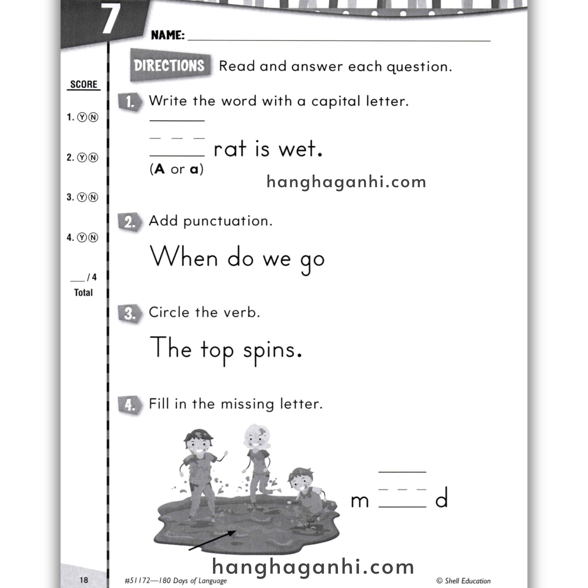 Sách 180 Days Of Language Grade K_thumbnail_12