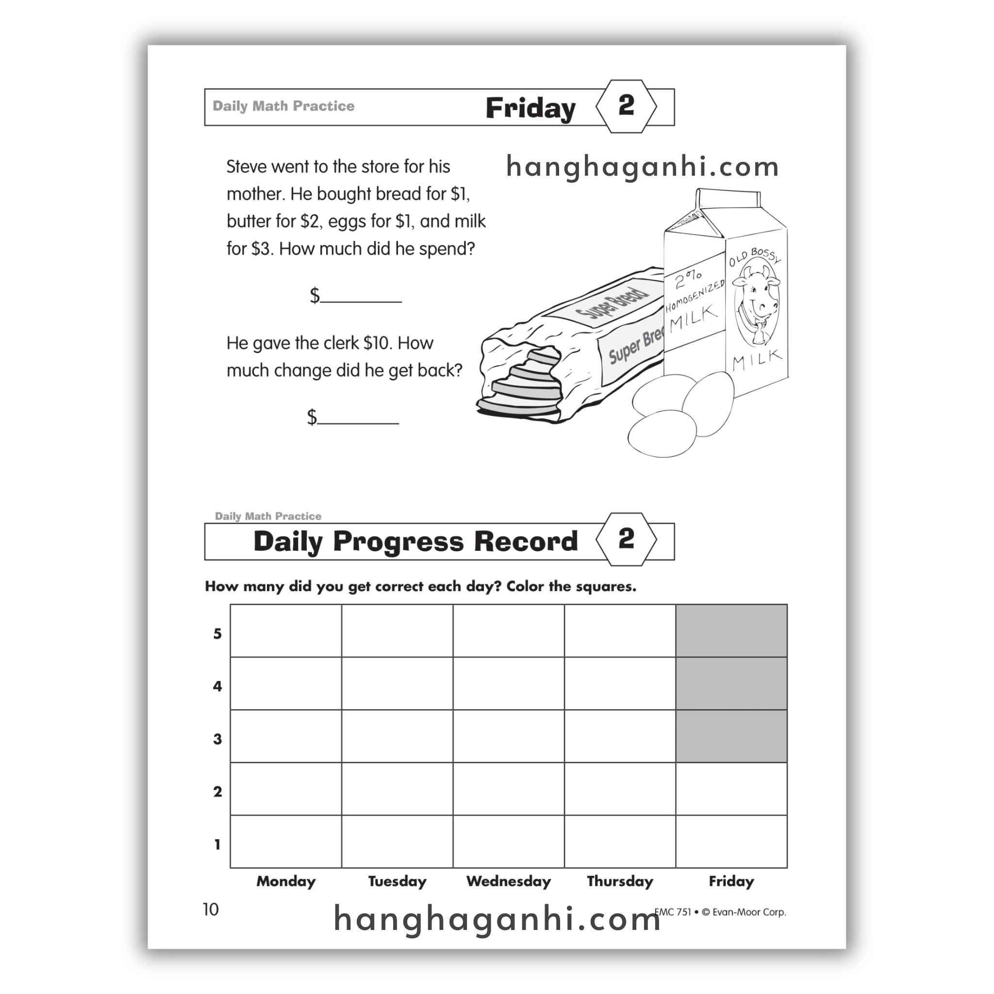 Daily Math Practice Grade 2- Sách Toán Tiếng Anh cho bé lớp 2_thumbnail_15