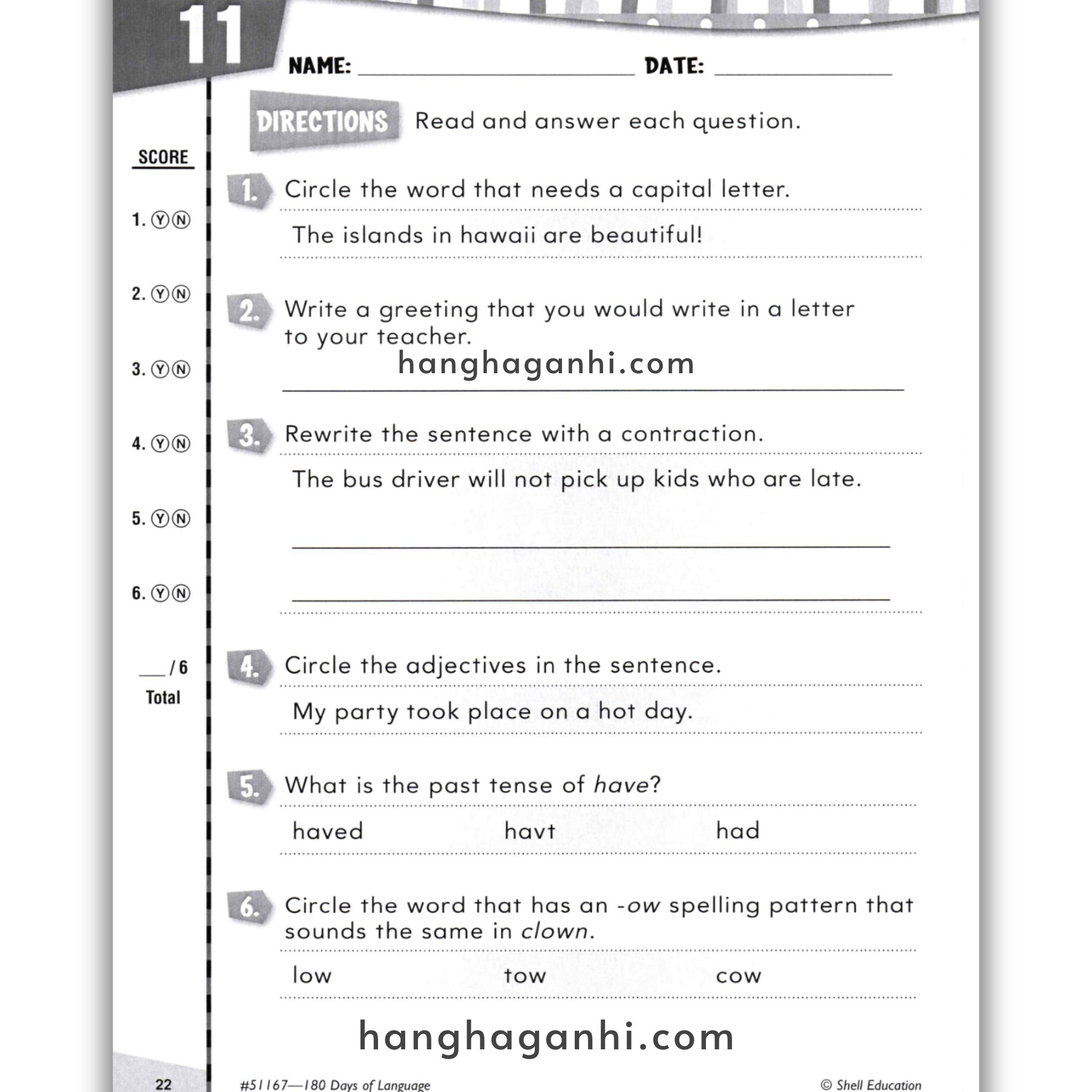 Sách 180 Days Of Language Grade 2_thumbnail_9