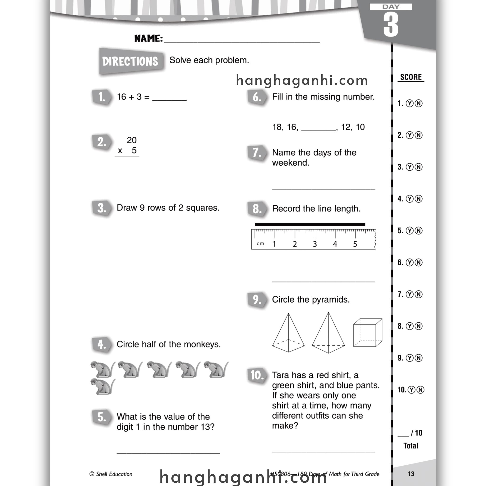 Sách 180 Days Of Math Grade 3_thumbnail_15