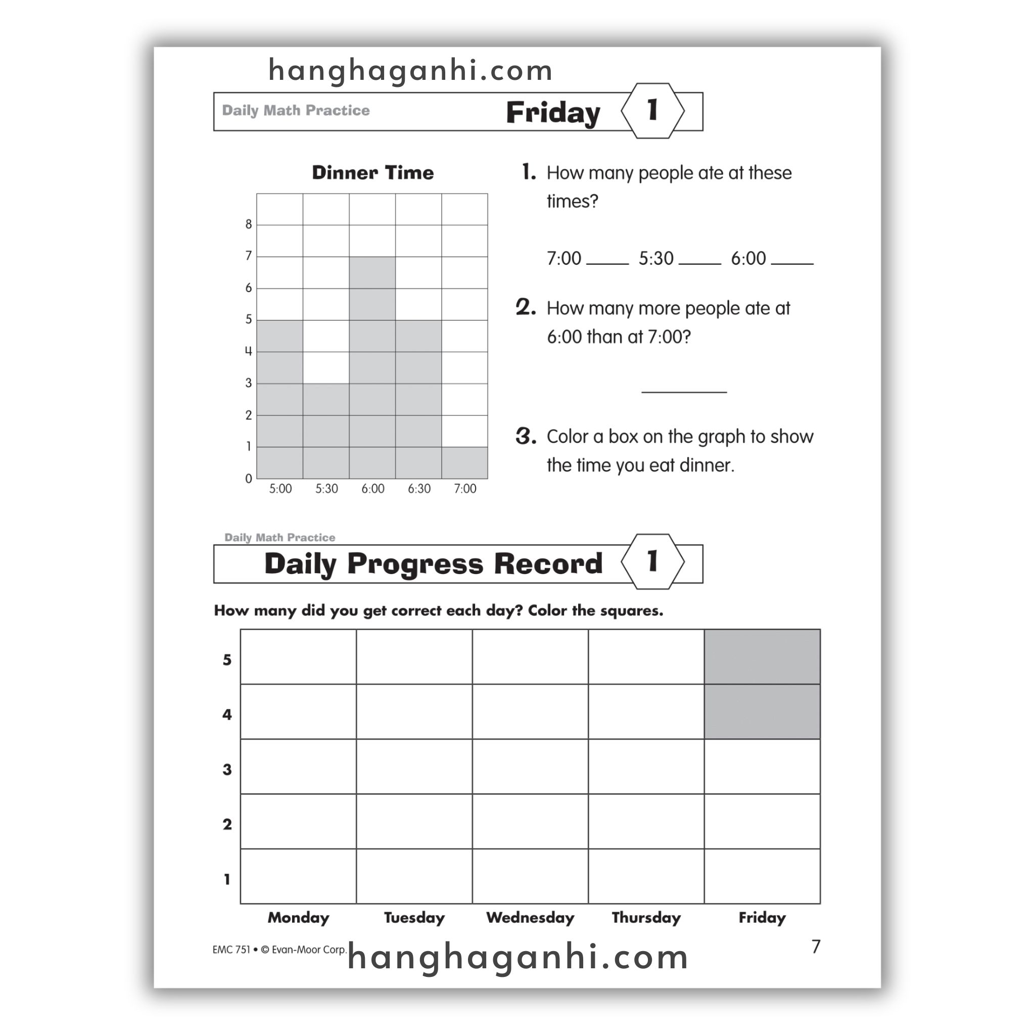Daily Math Practice Grade 2- Sách Toán Tiếng Anh cho bé lớp 2_thumbnail_7