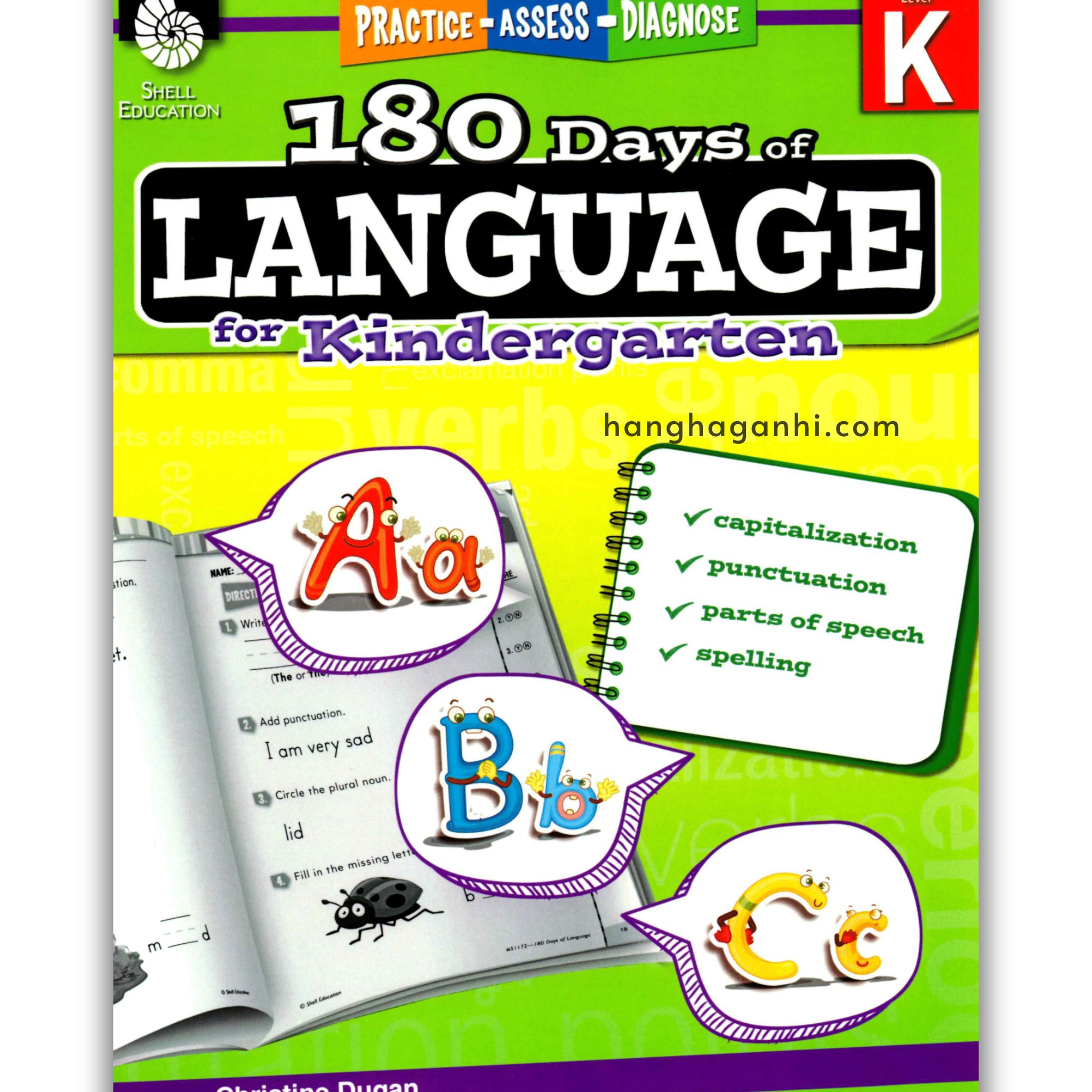 Sách 180 Days Of Language Grade K_thumbnail_0