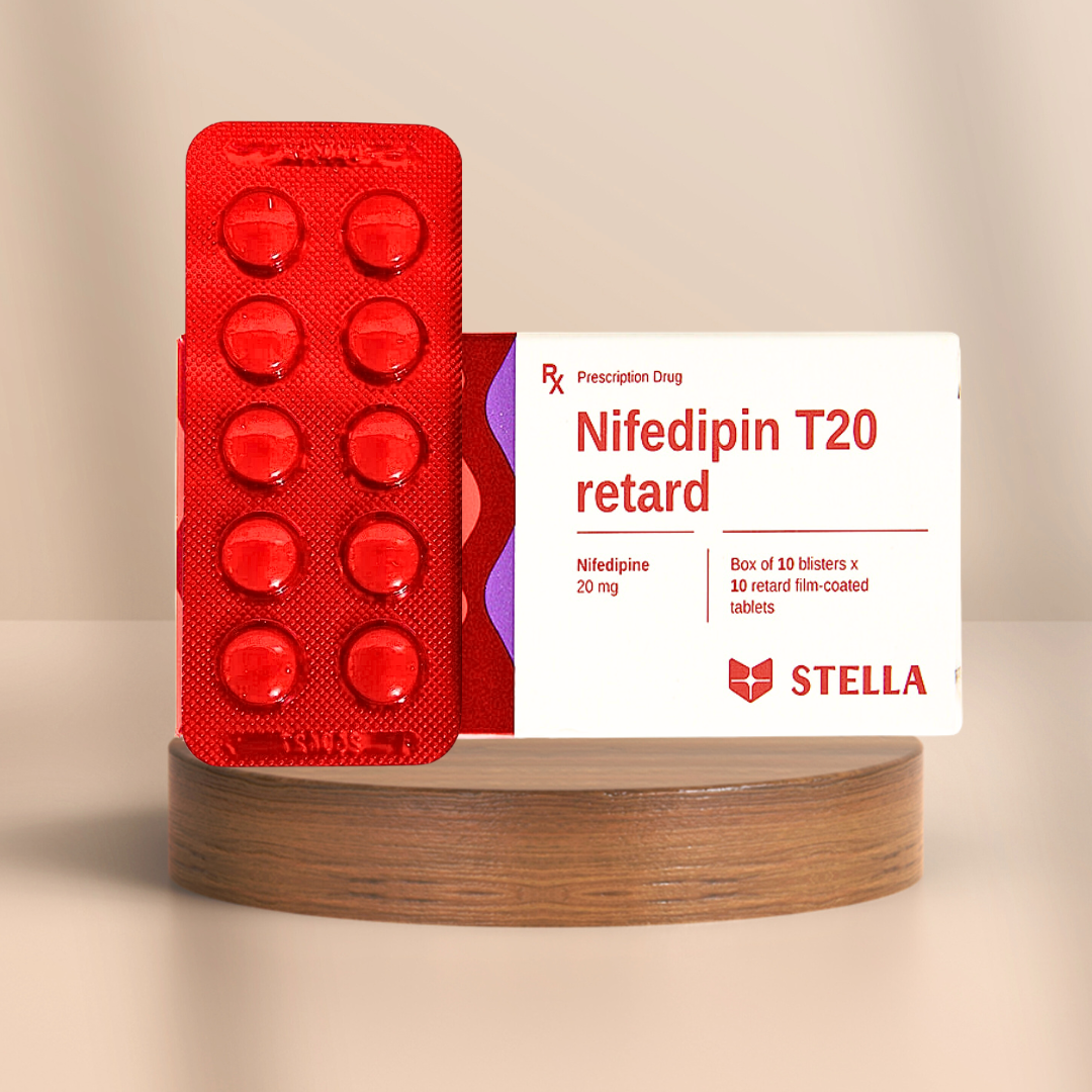 NIFEDIPIN T20 RETARD