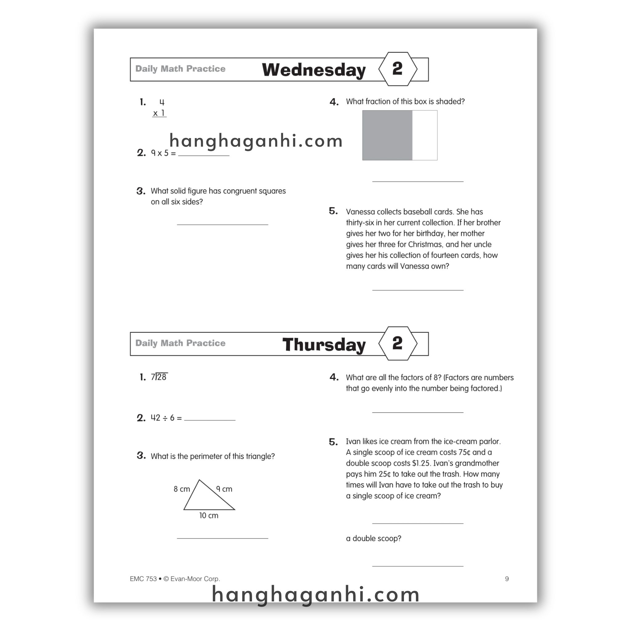 Daily Math Practice Grade 4- Sách Toán Tiếng Anh cho bé lớp 4_thumbnail_6
