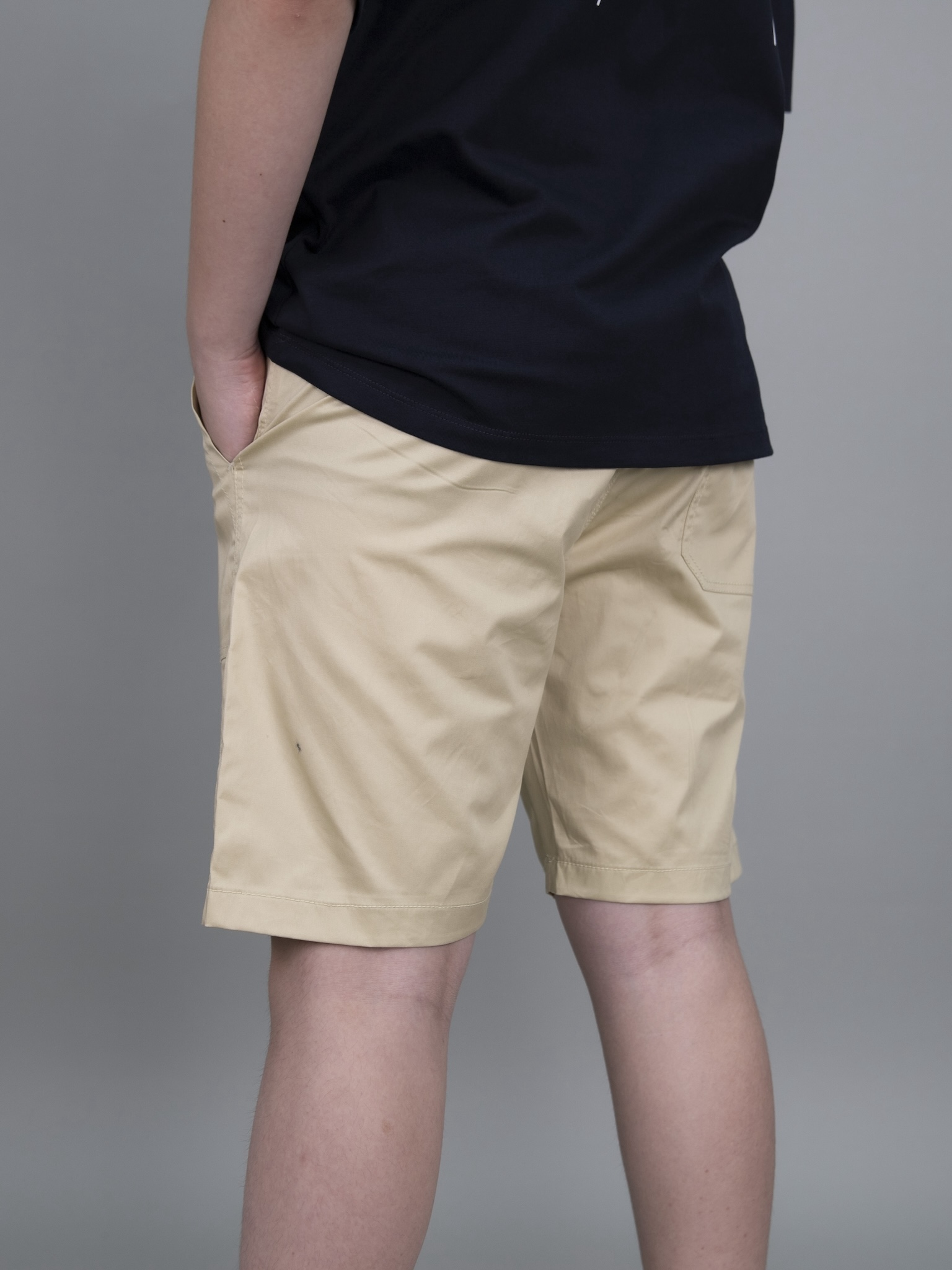 Quần short kaki túi ốp màu be_thumbnail_3