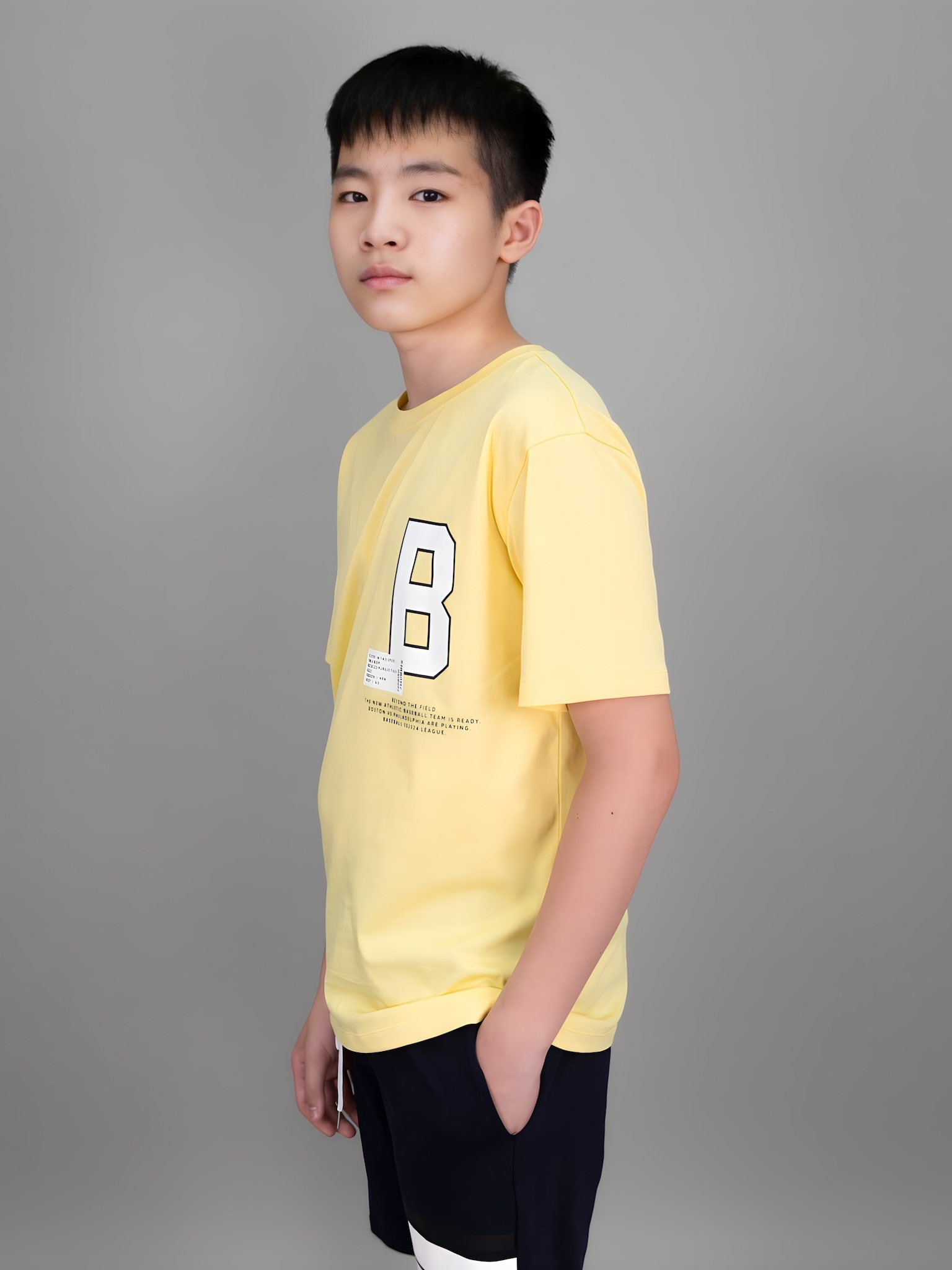 Áo phông vàng in hình_thumbnail_1