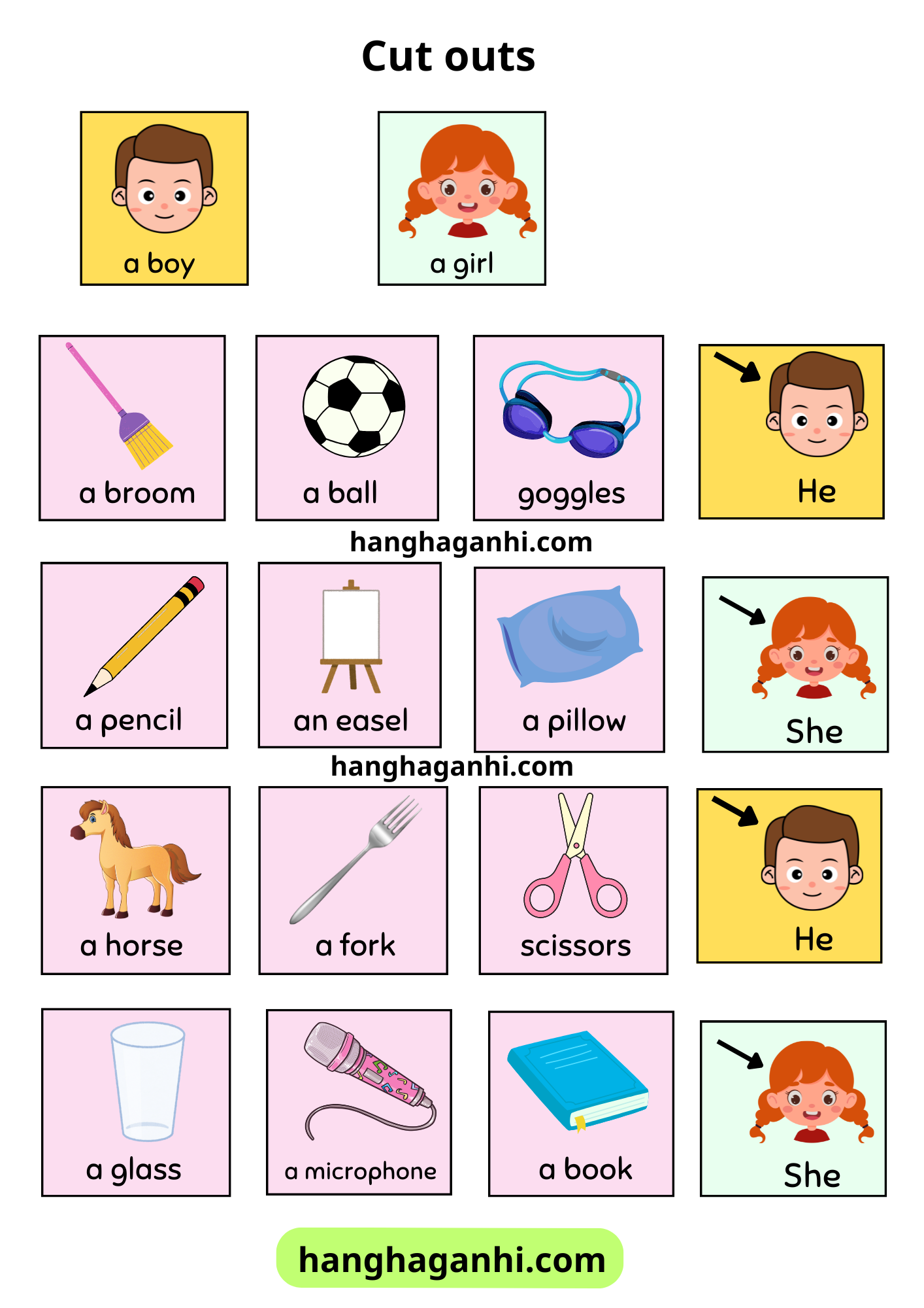 Bộ học liệu I see