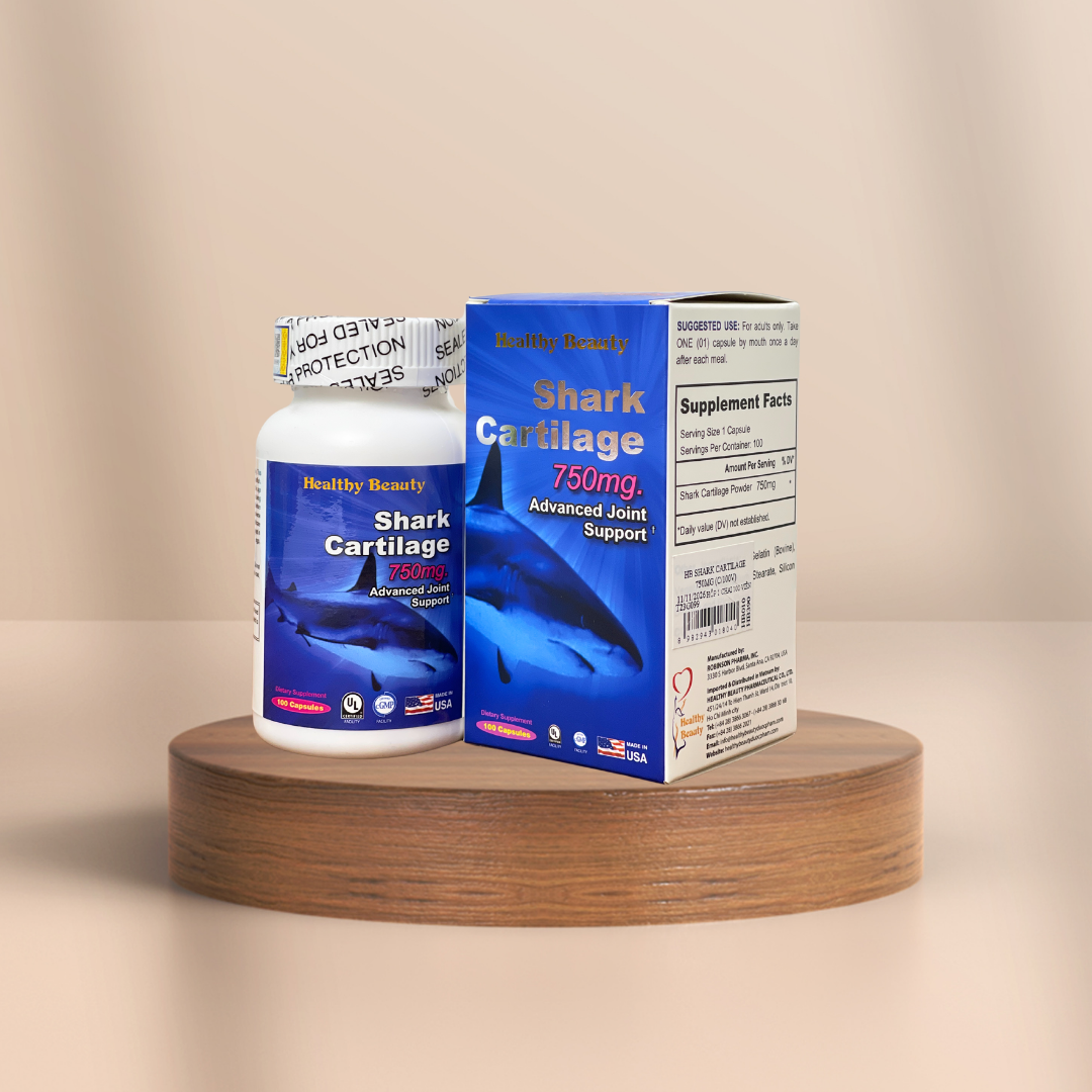 HB SHARK CARTILAGE 750 MG ( 100 V )✳️15