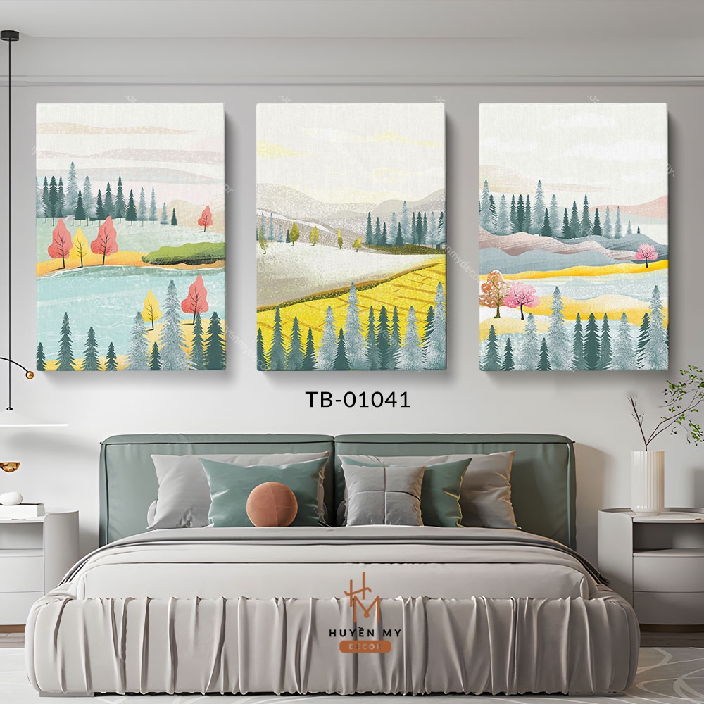 Bộ 3 Tranh Canvas Treo Tường, Tranh Trừu Tượng, Minimalism Nghệ Thuật Hiện Đại, Decor Phòng Khách