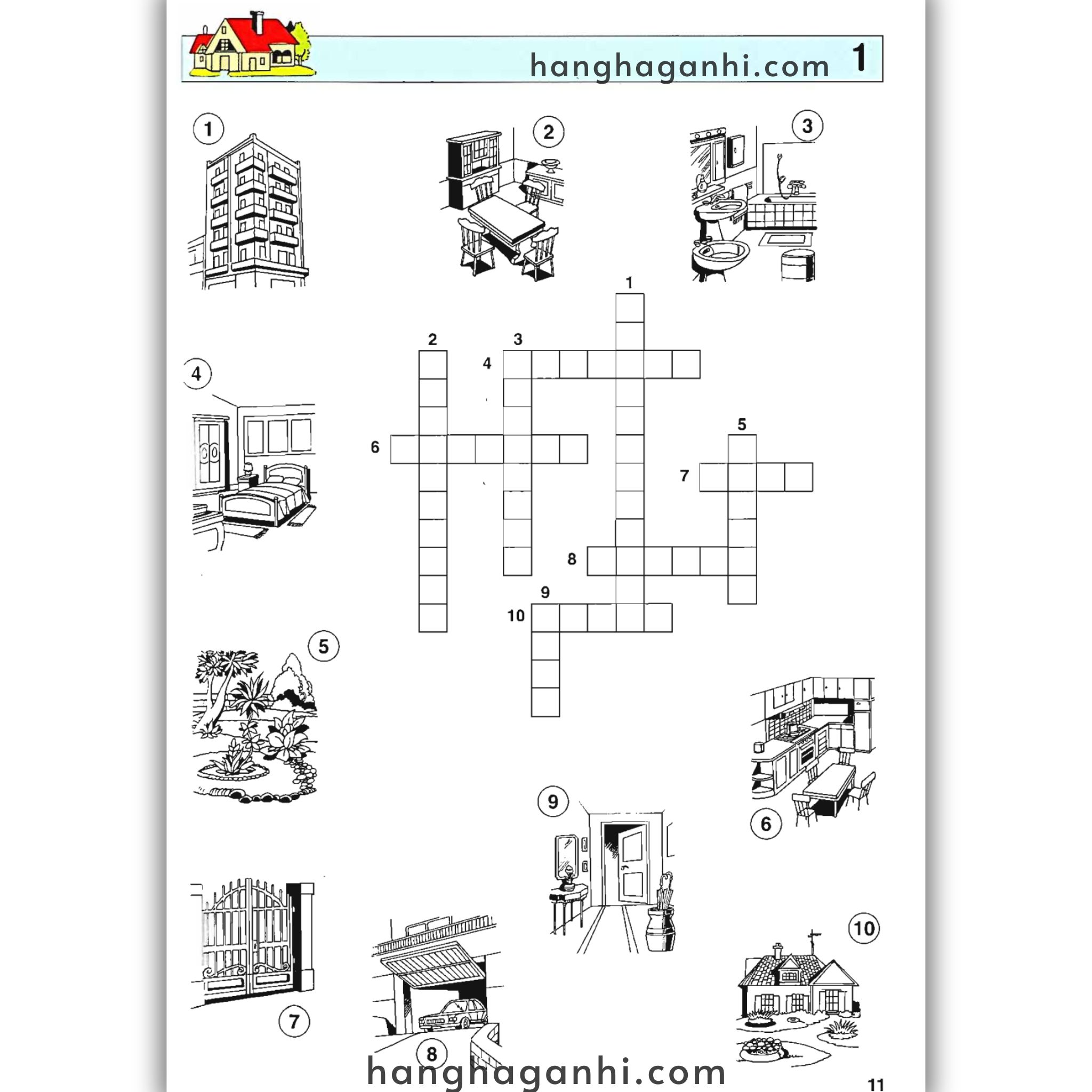 English With Crosswords (Crossword Puzzle Book 1) – Beginners, Sách học từ vựng_thumbnail_11