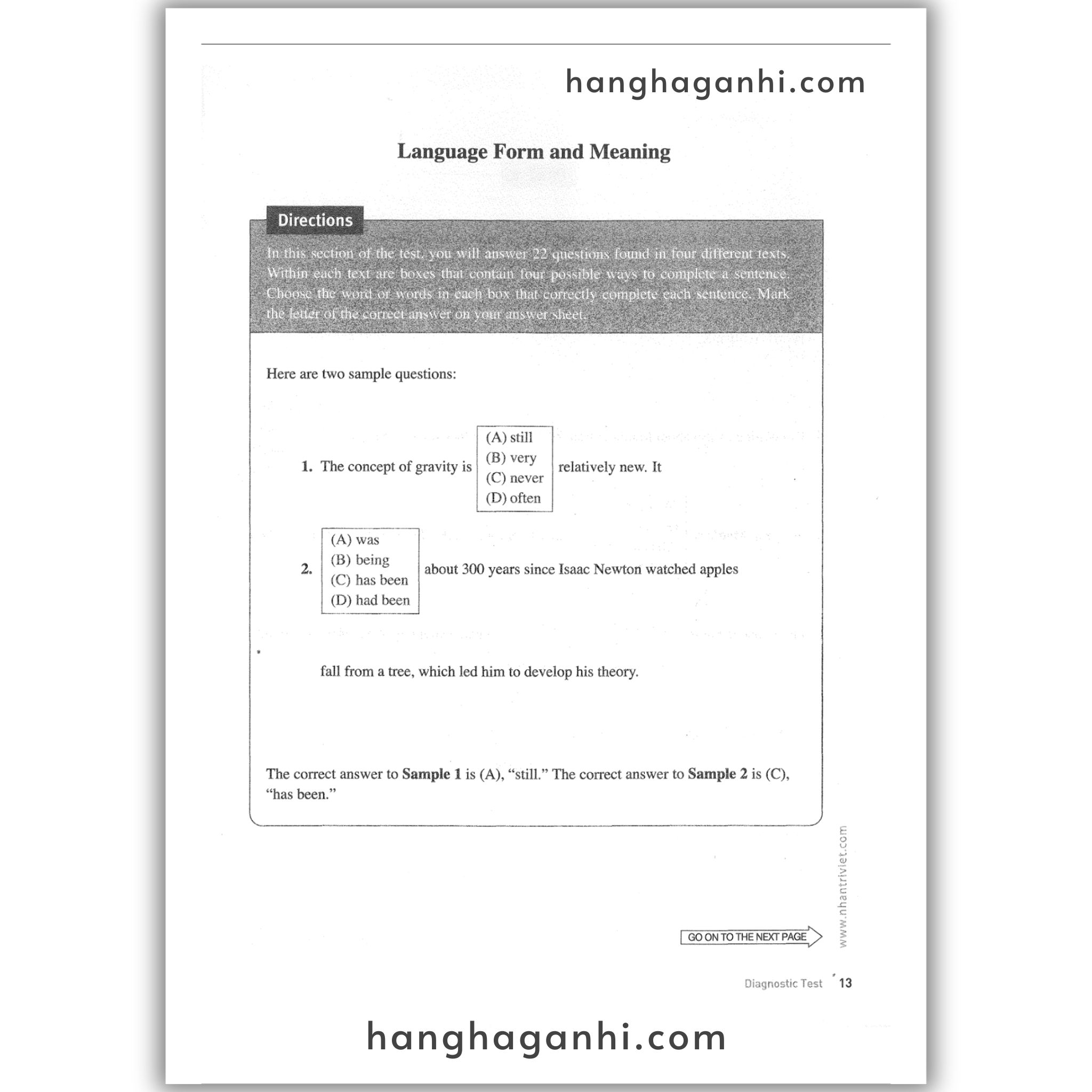 [Sách] Master TOEFL Junior Basic: Language Form & Meaning_thumbnail_6