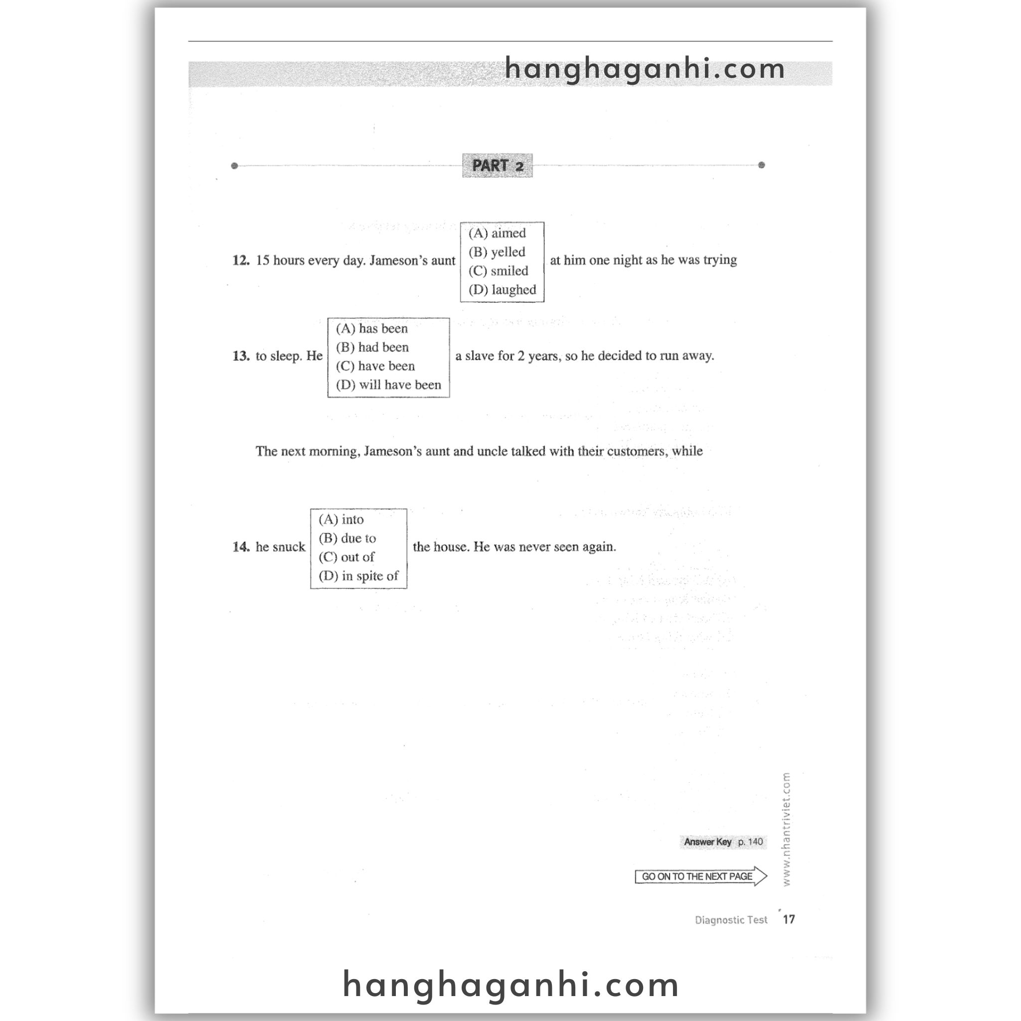 [Sách] Master TOEFL Junior Basic: Language Form & Meaning_thumbnail_9