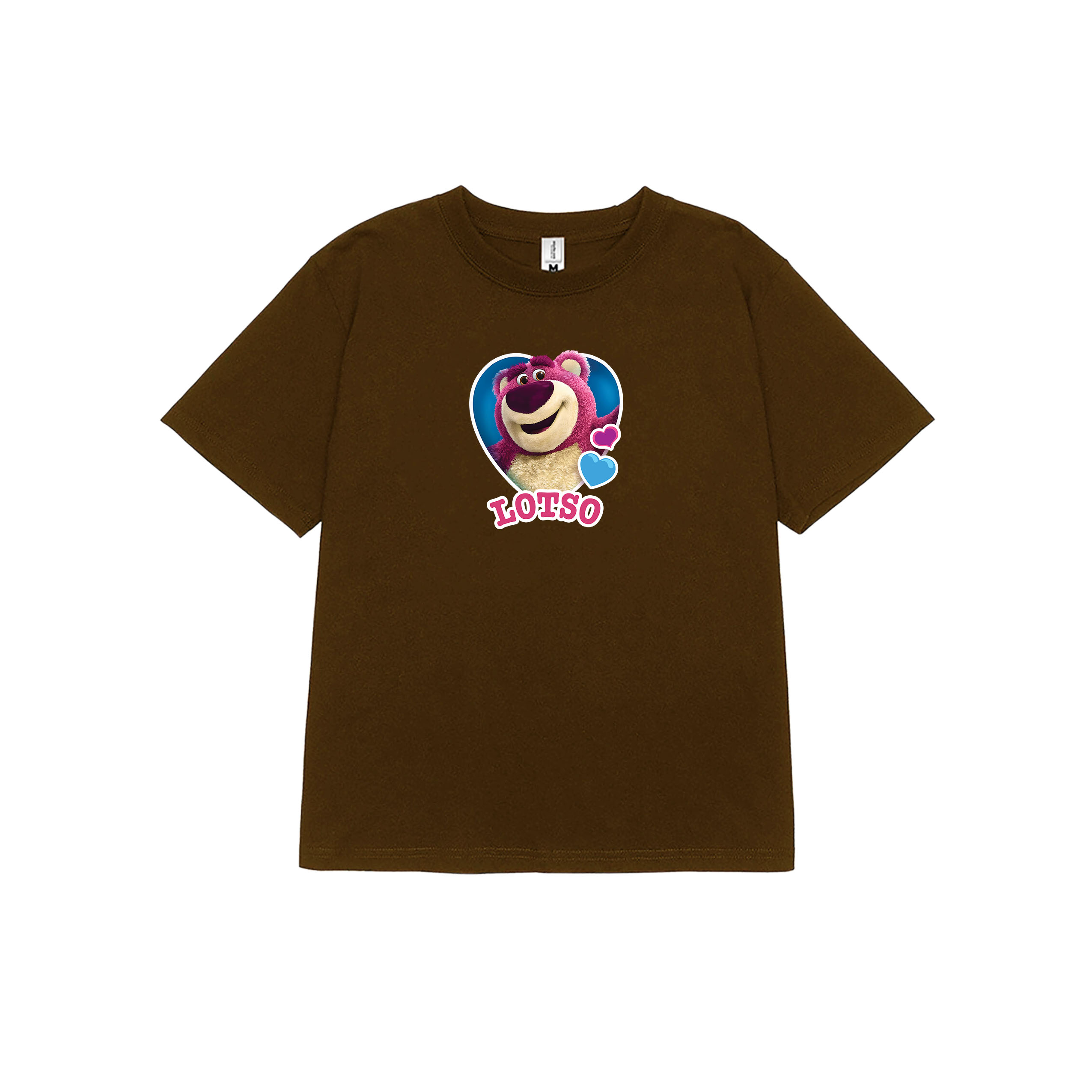 Áo Thun Baby Tee AB69 Miucho Form Ôm Cotton Co Giãn In Hình Gấu Dâu Lotso_thumbnail_10