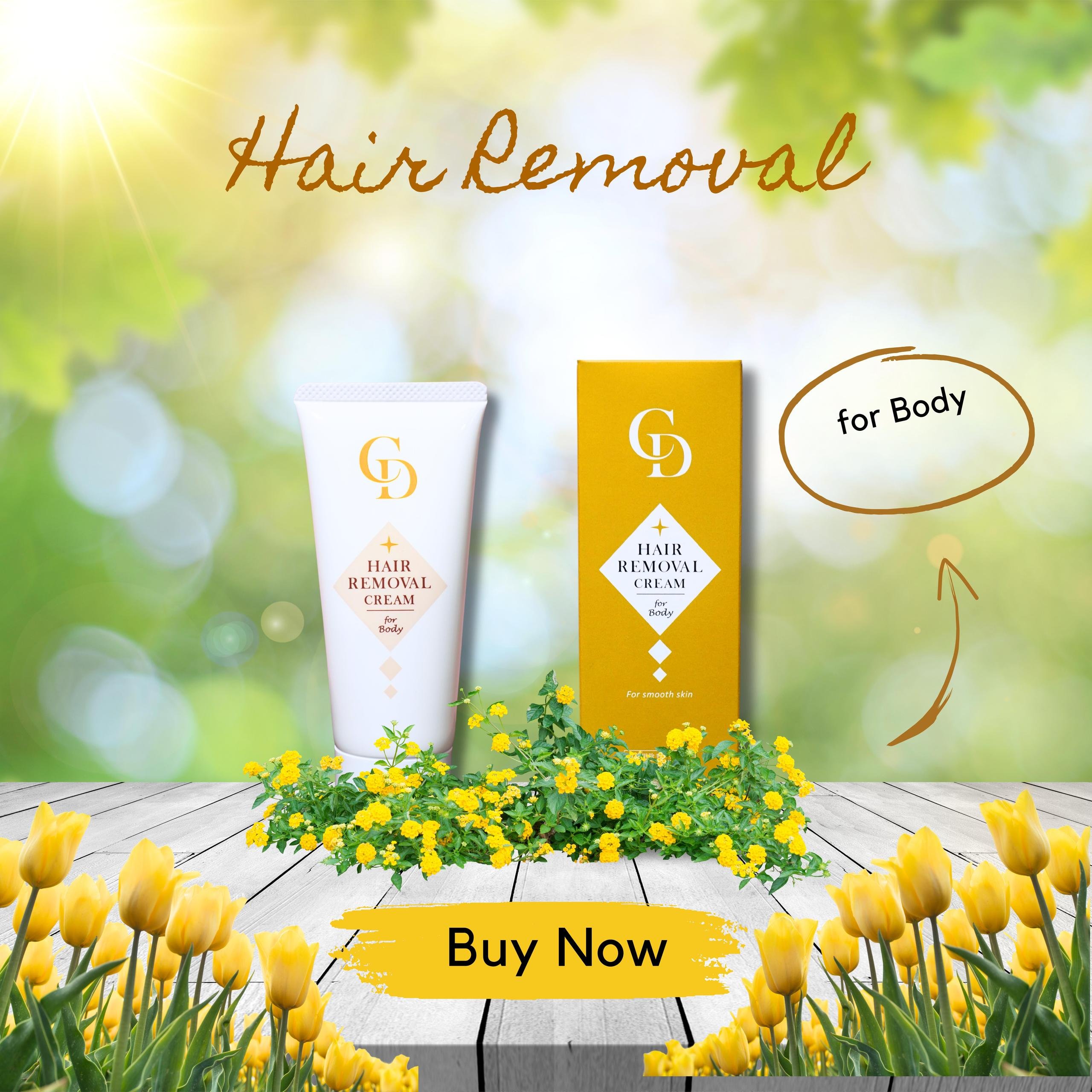 KEM TẨY LÔNG CD REMOVAL CREAM CD - 50g - CHÍNH HÃNG NHẬT BẢN