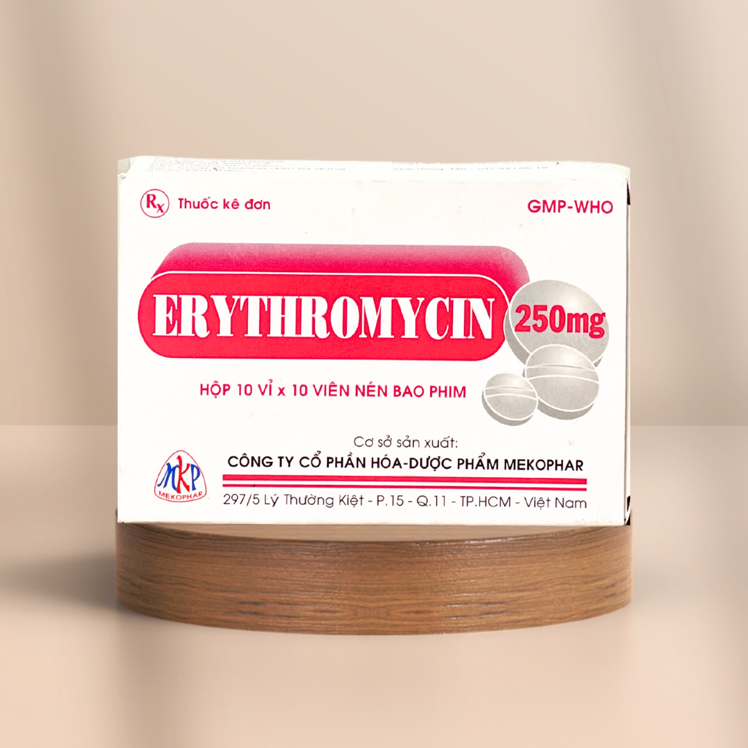 ERYTHROMYCIN 250MG mekophar
