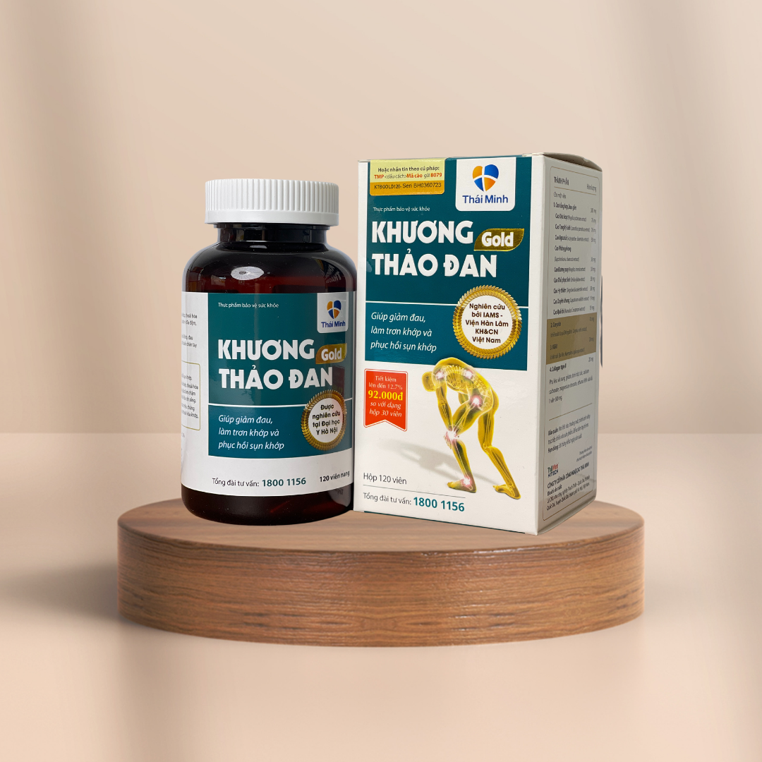 khương thảo đan Gold Thái Minh 120v