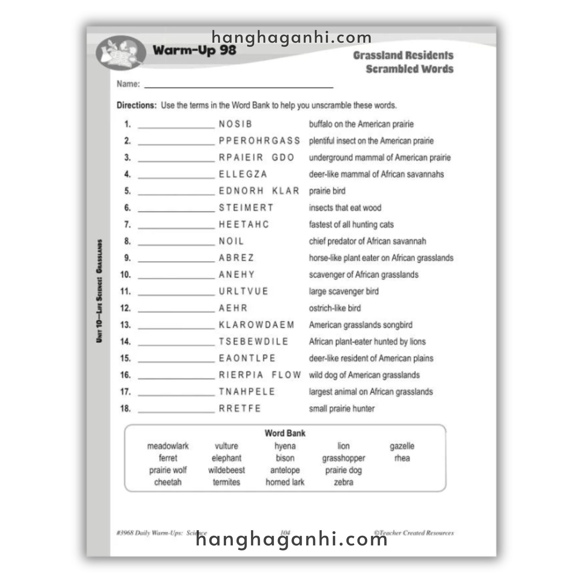 Sách Daily Warm-Ups Science Grade 3_thumbnail_1