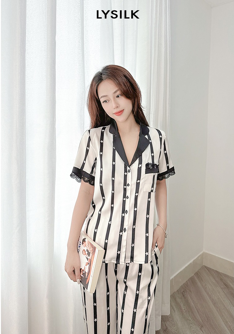 Bộ ngủ áo cộc tay, quần dài LSD05_thumbnail_3