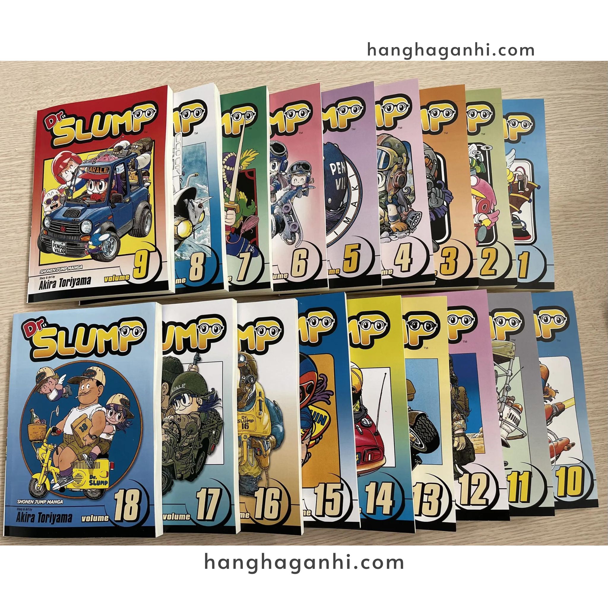 Truyện Tranh Manga Dr Slump - Vol 1-18 Bản Tiếng Anh_thumbnail_0