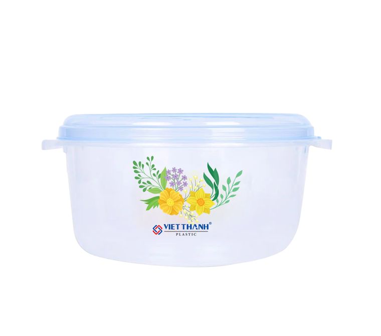 Combo 3 ~ 5 Hộp Đựng Thực Phẩm Nhựa Việt Thành - Thố Tròn_thumbnail_2
