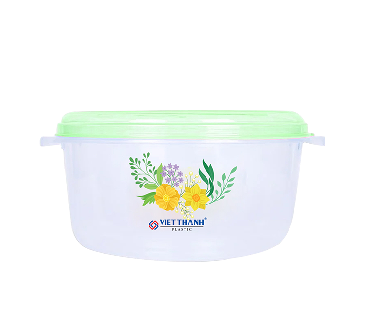 Combo 3 ~ 5 Hộp Đựng Thực Phẩm Nhựa Việt Thành - Thố Tròn_thumbnail_3