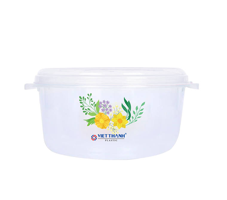 Combo 3 ~ 5 Hộp Đựng Thực Phẩm Nhựa Việt Thành - Thố Tròn_thumbnail_5
