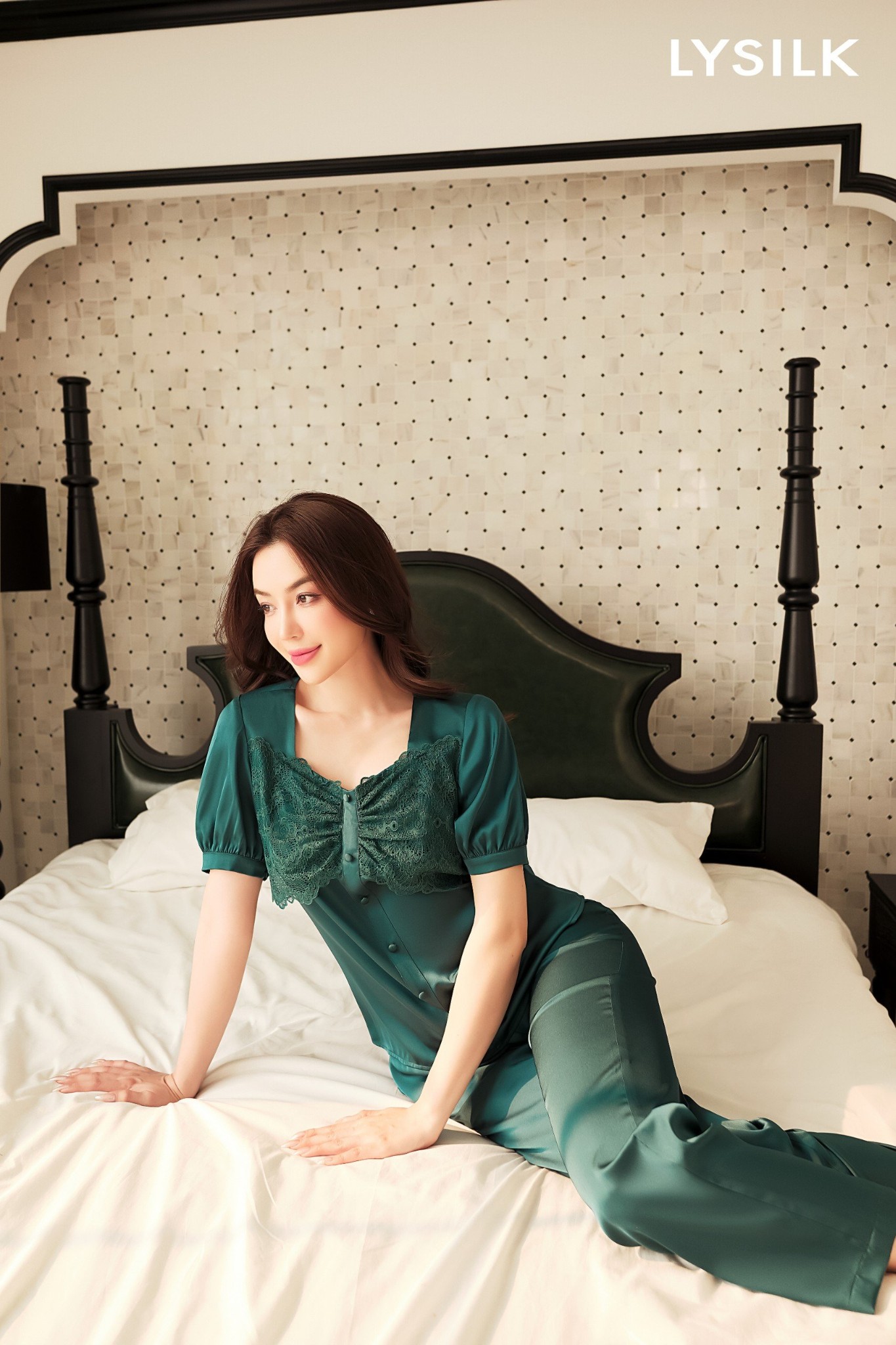 Bộ ngủ áo cộc tay, quần dài BN491_thumbnail_1