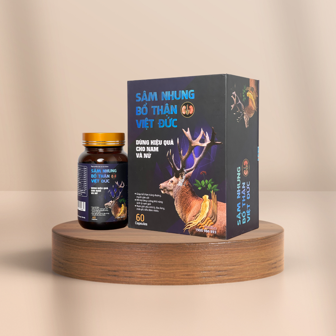 SÂM NHUNG BỔ THẬN VIỆ ĐỨC