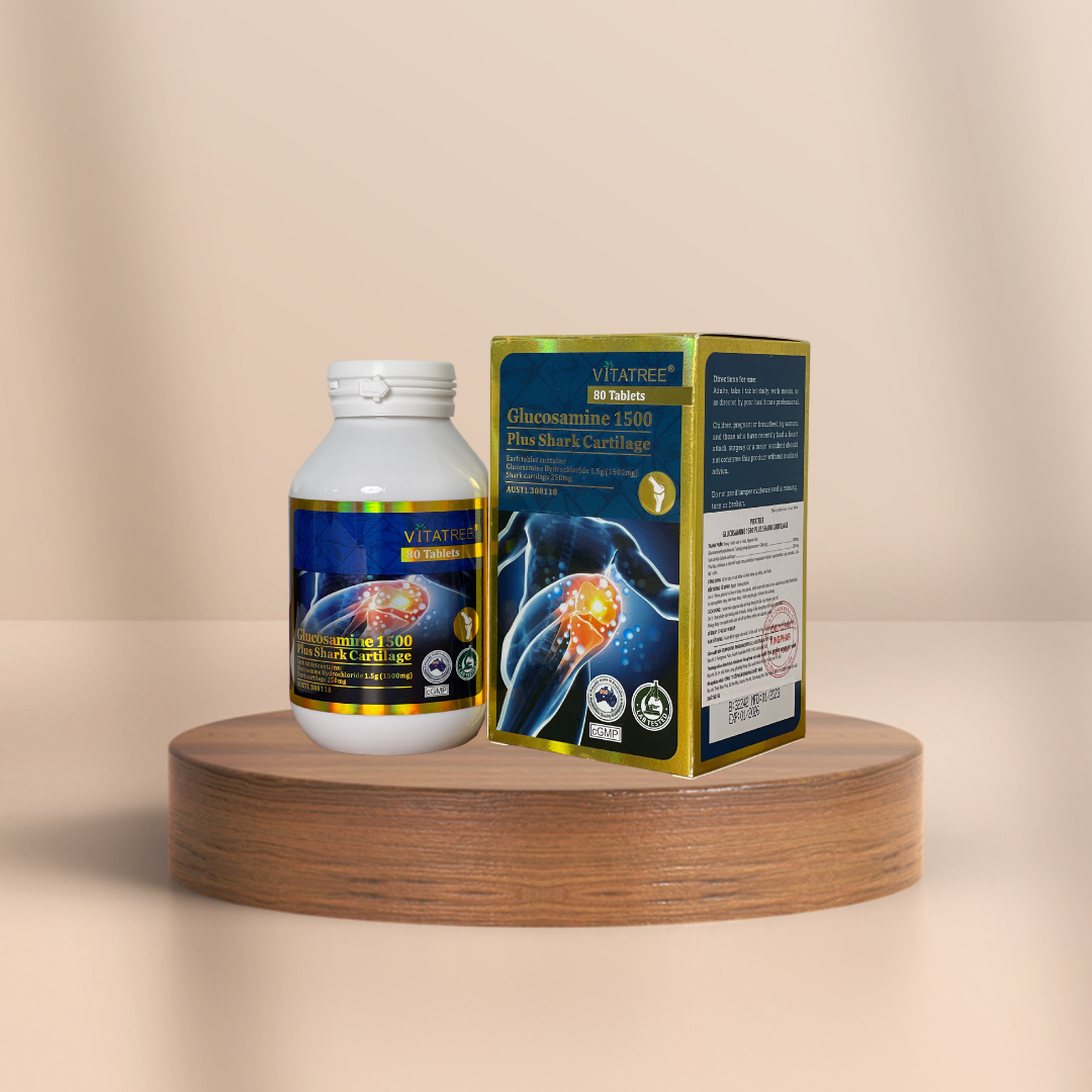 VITATREE GLUCOSAMINE1500 PLUS SHARK CARTILAGE✳️20