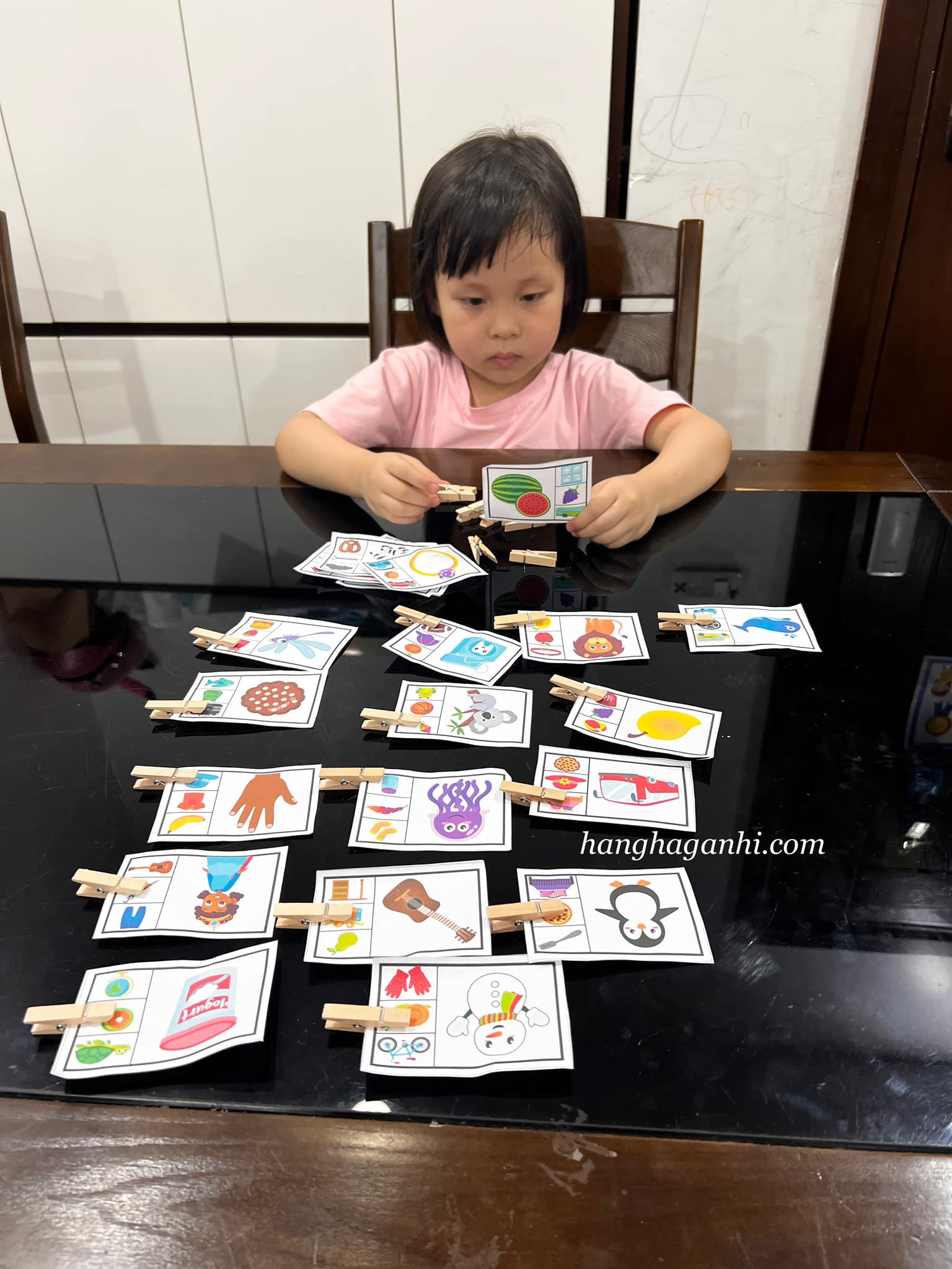 Bộ game thẻ học ngữ âm, từ vựng mẫu câu về giới từ