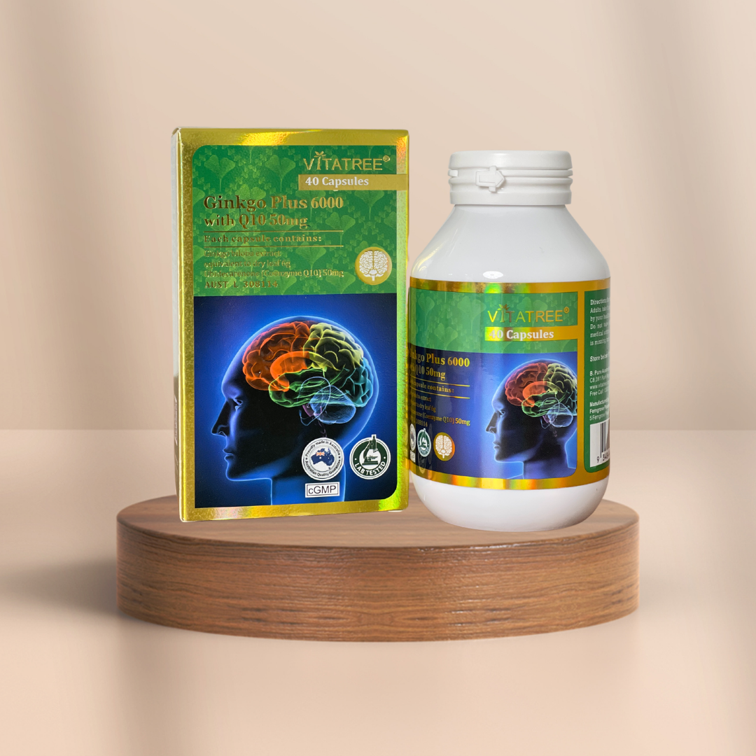VITATREE GINKGO PLUS 6000 WITHQ1050MG✳️10