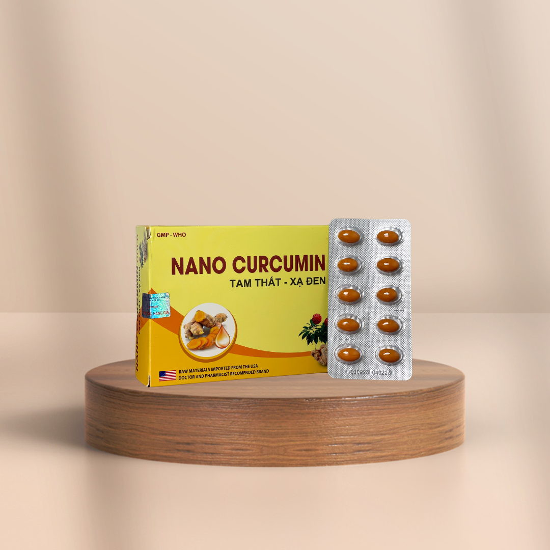 Nano curcumin Gold (3 vỉ/hộp)✳️10
