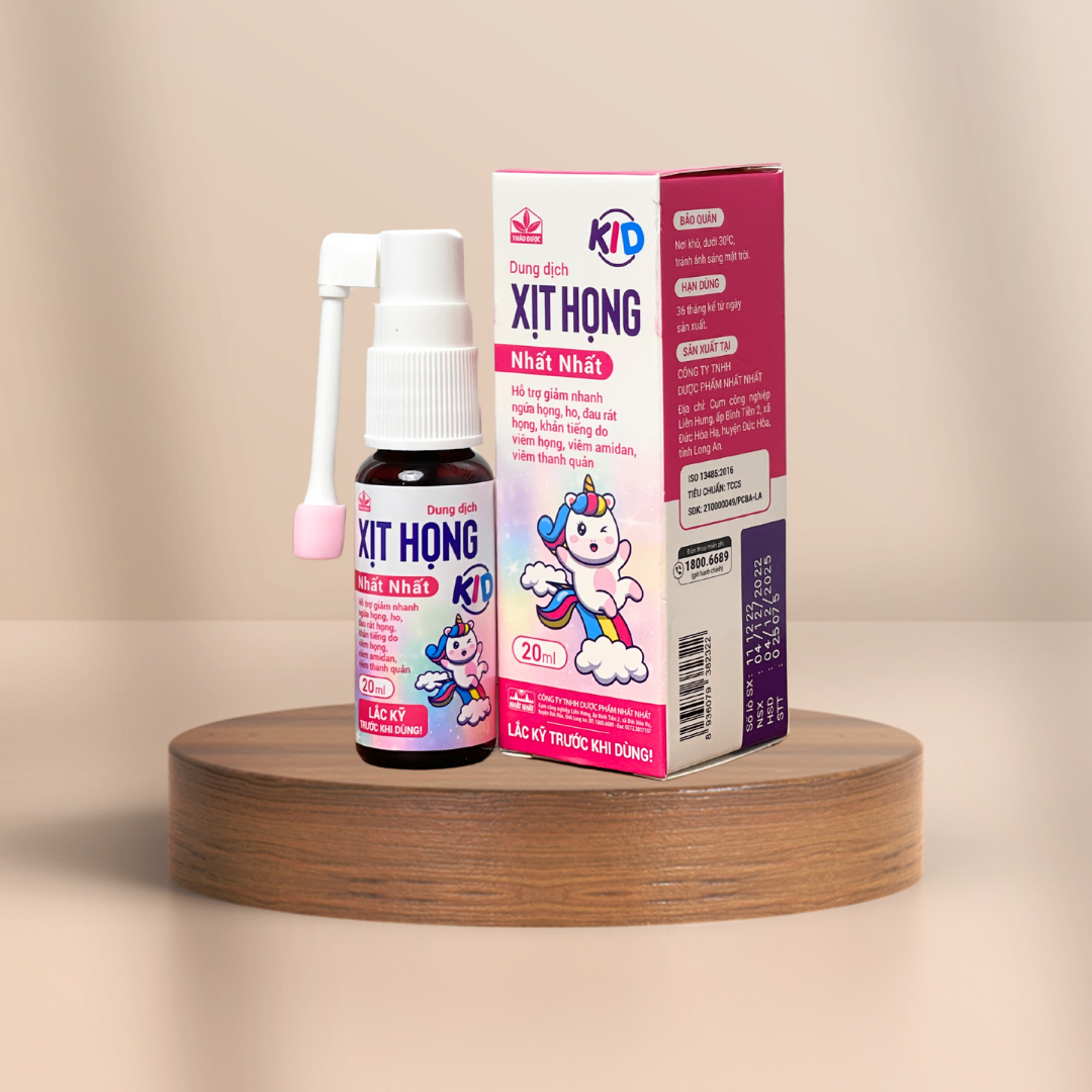 XỊT HỌNG NHẤT NHẤT TRẺ EM