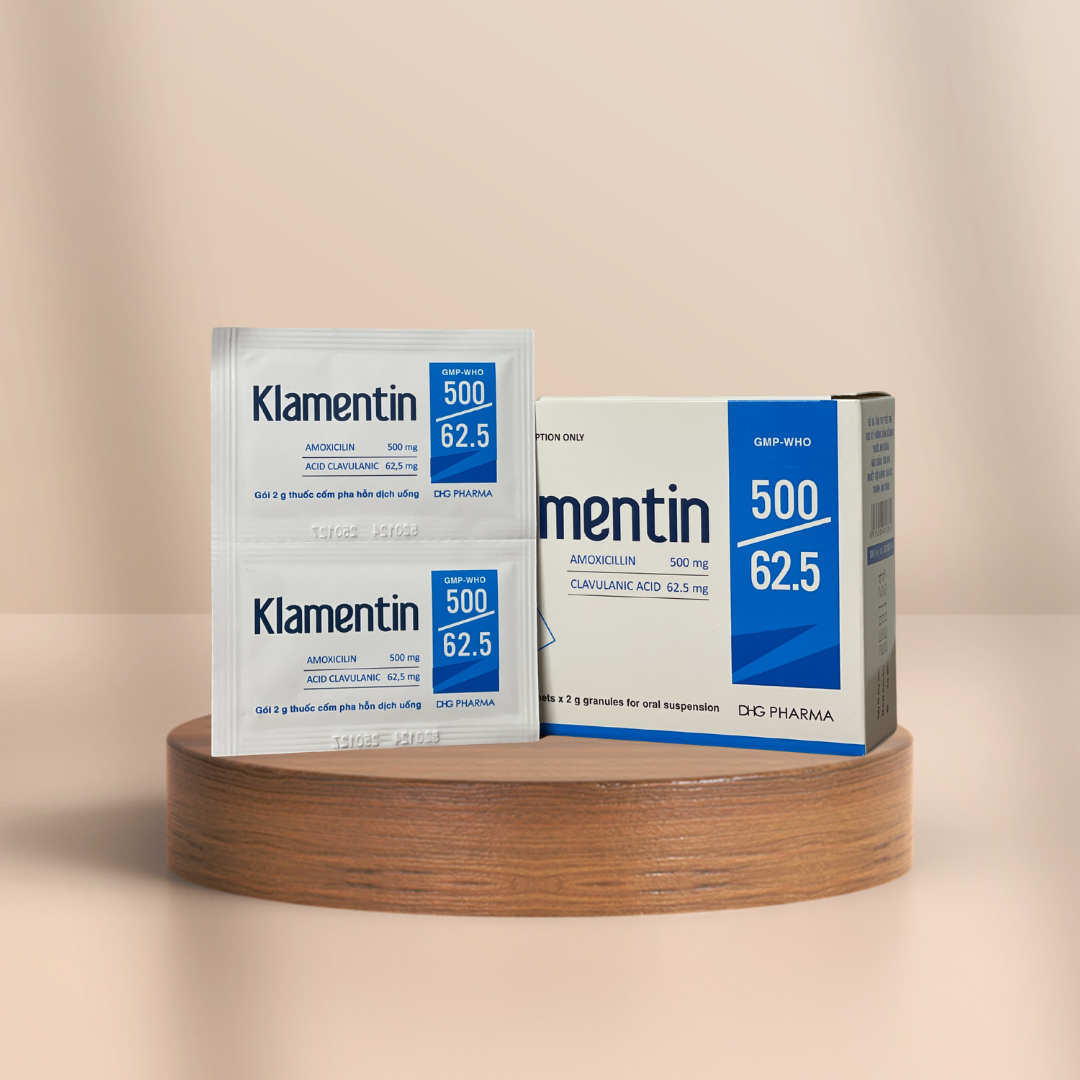 Klamentin 500/62.5 h/24gói