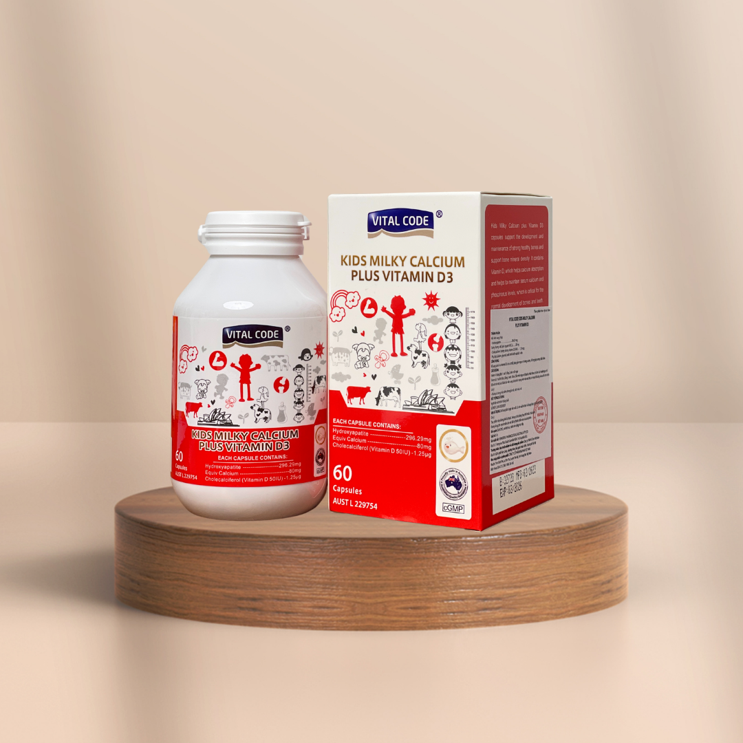 VITATREE kids milky calcium plus vitamin D3 (60v/H)✳️10