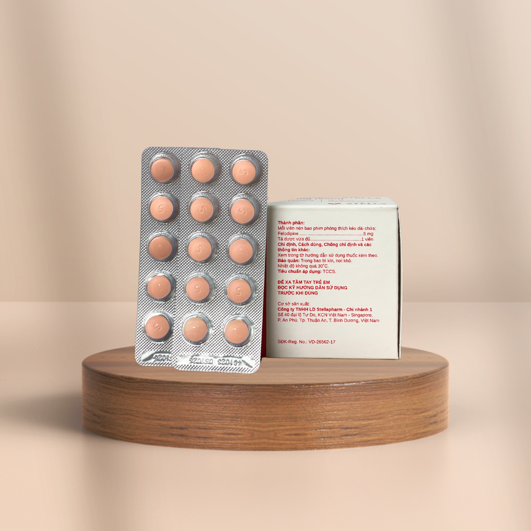 FELODIPINE STELLA 5MG RETARD