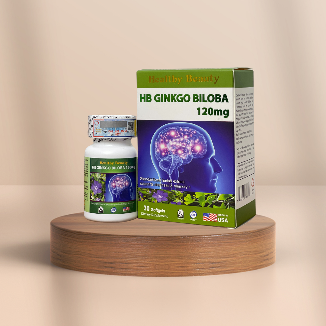 HB GINKGO BILOBA 120MG ( 30 V )✳️10