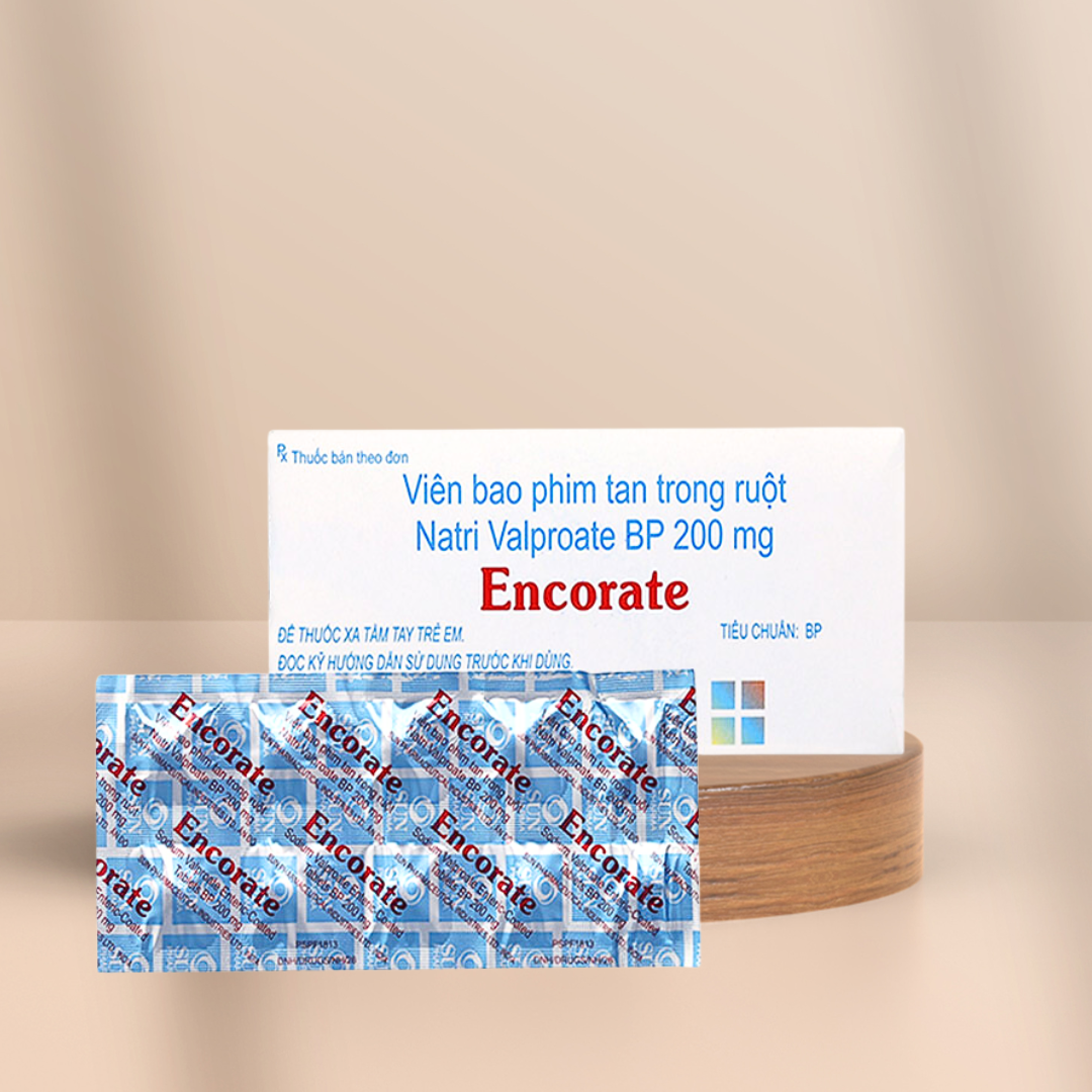 VIÊN NÉN BAO PHIM TAN TRONG RUỘT ENCORATE 200MG
