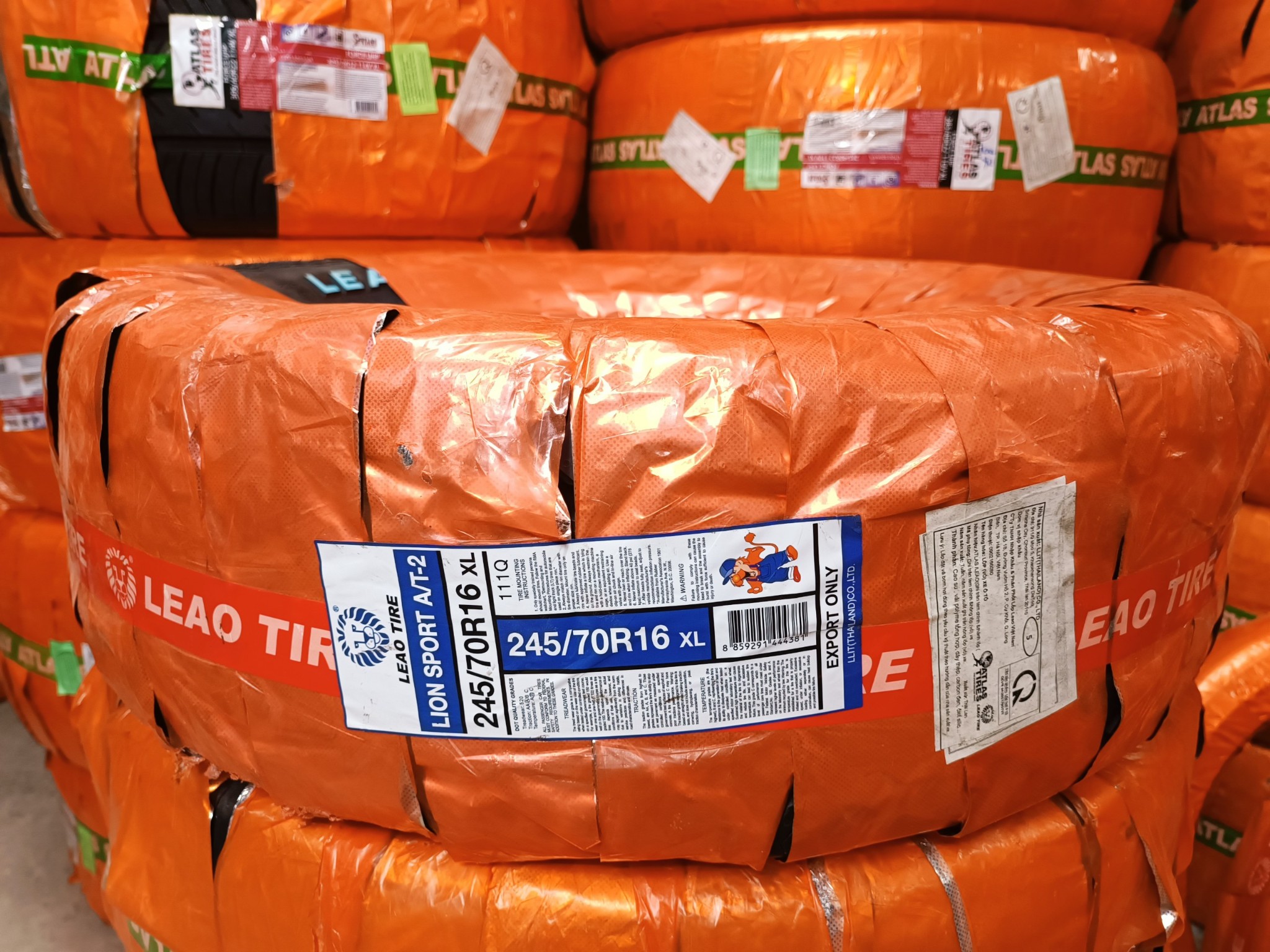 Lốp 245/70R16 LS AT-2 111Q XL LA (HB) ECE POR WL PCI P- Trial