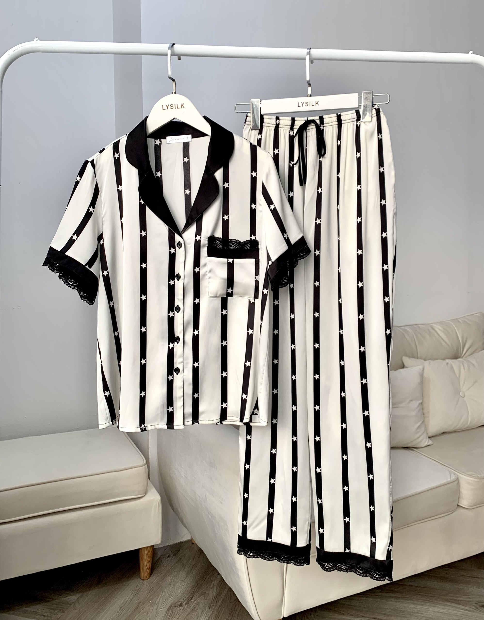 Bộ ngủ áo cộc tay, quần dài LSD05_thumbnail_4