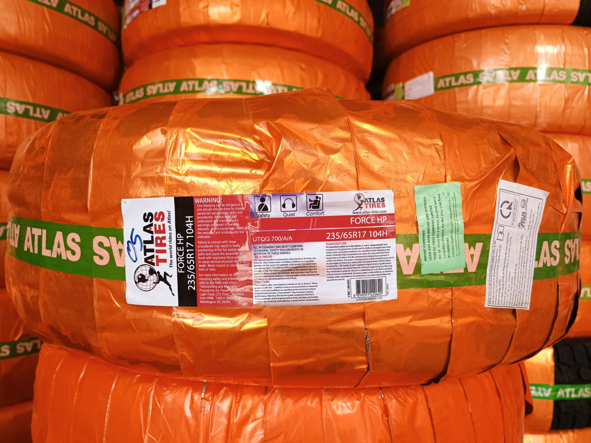 Lốp 235/65R17 FORCE HP 104H AT PCI