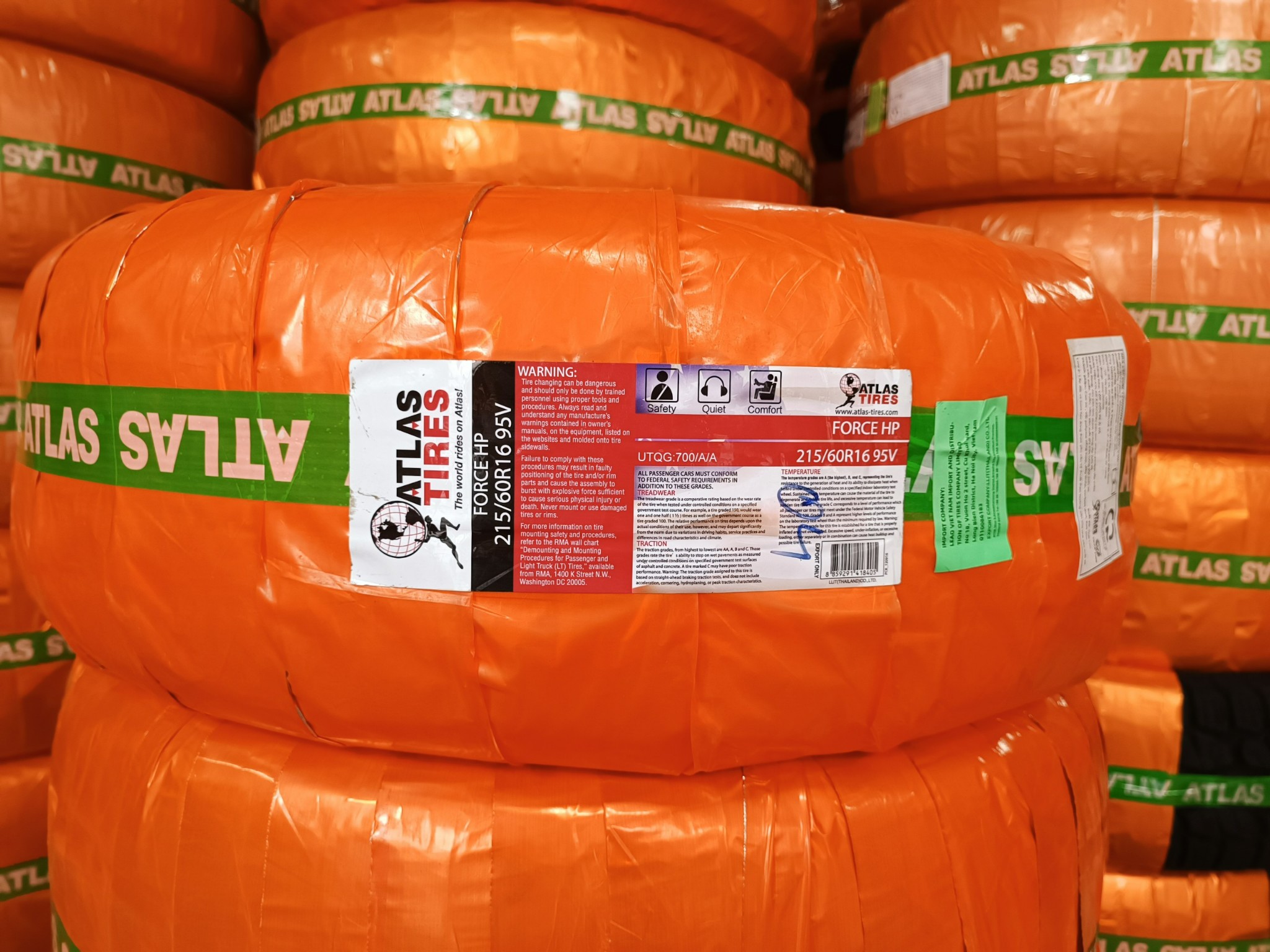 Lốp 215/60R16 FORCE HP 95V AT PCI