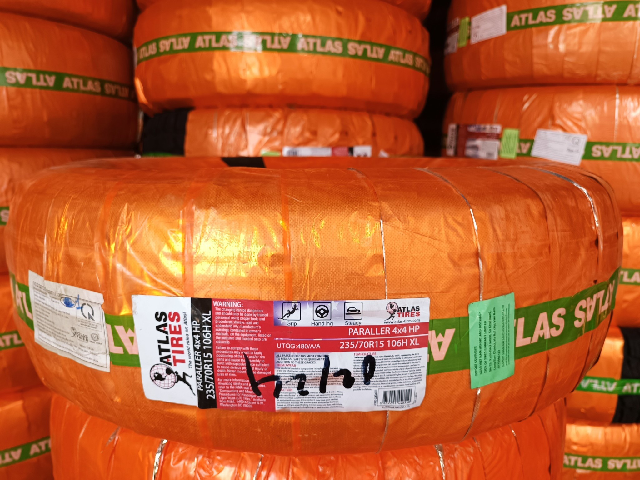 Lốp 235/70R15 PARALLER 4x4HP 106H XL AT (HB) ECE PCI